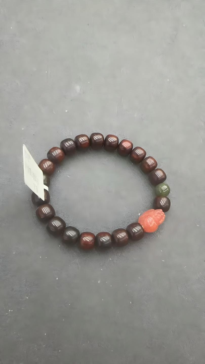 8*9 small-leaf red sandalwood PI Xiu bracelet
