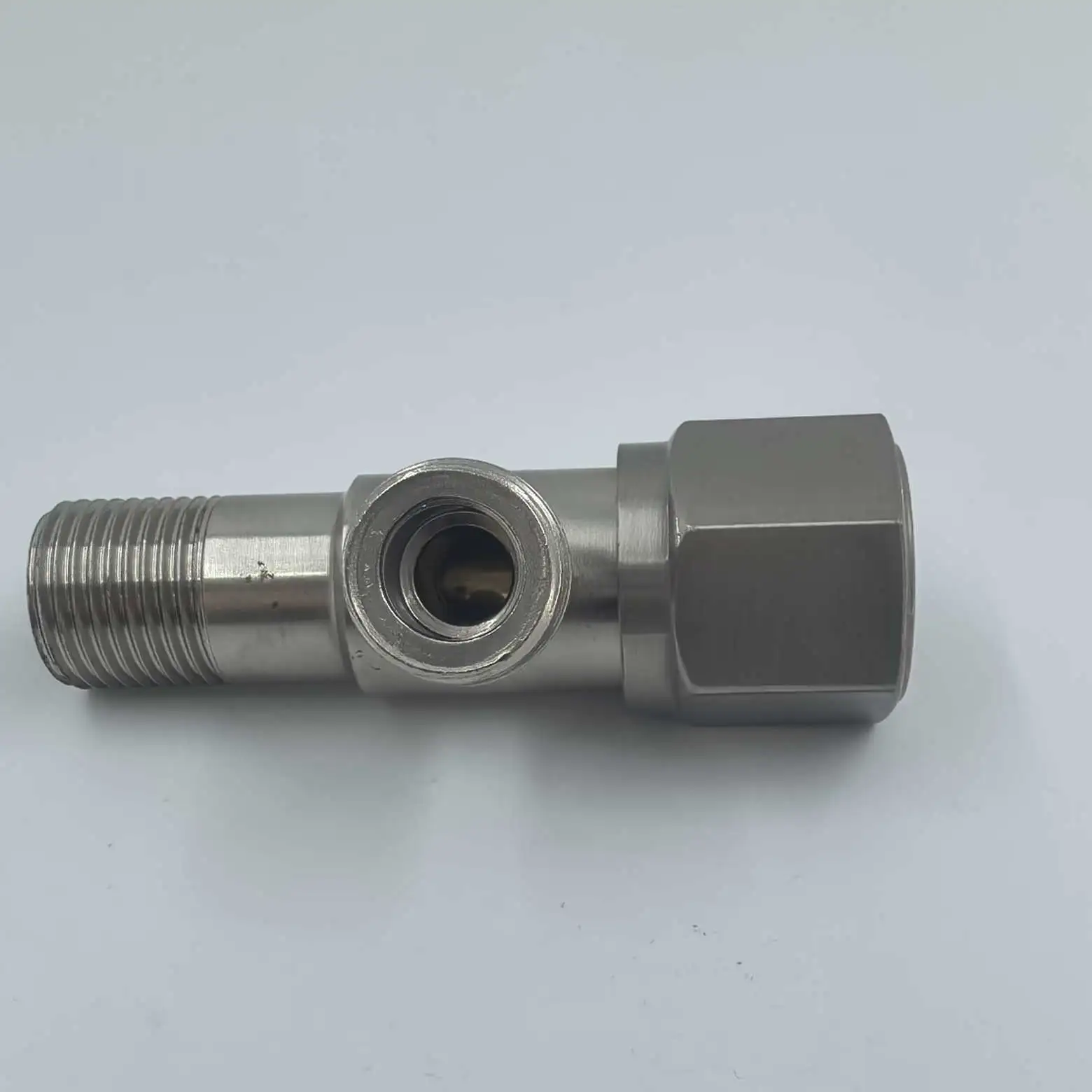 All-copper thickened Angle valve, universal cold and hot water stop valve, household explosion-proof three-way Angle valve, hardware accessories detail image 4