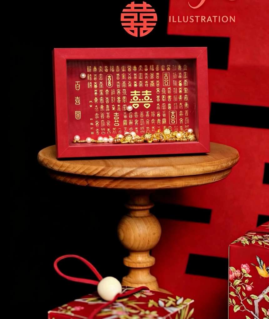 Seven-inch photo frame wedding display stand