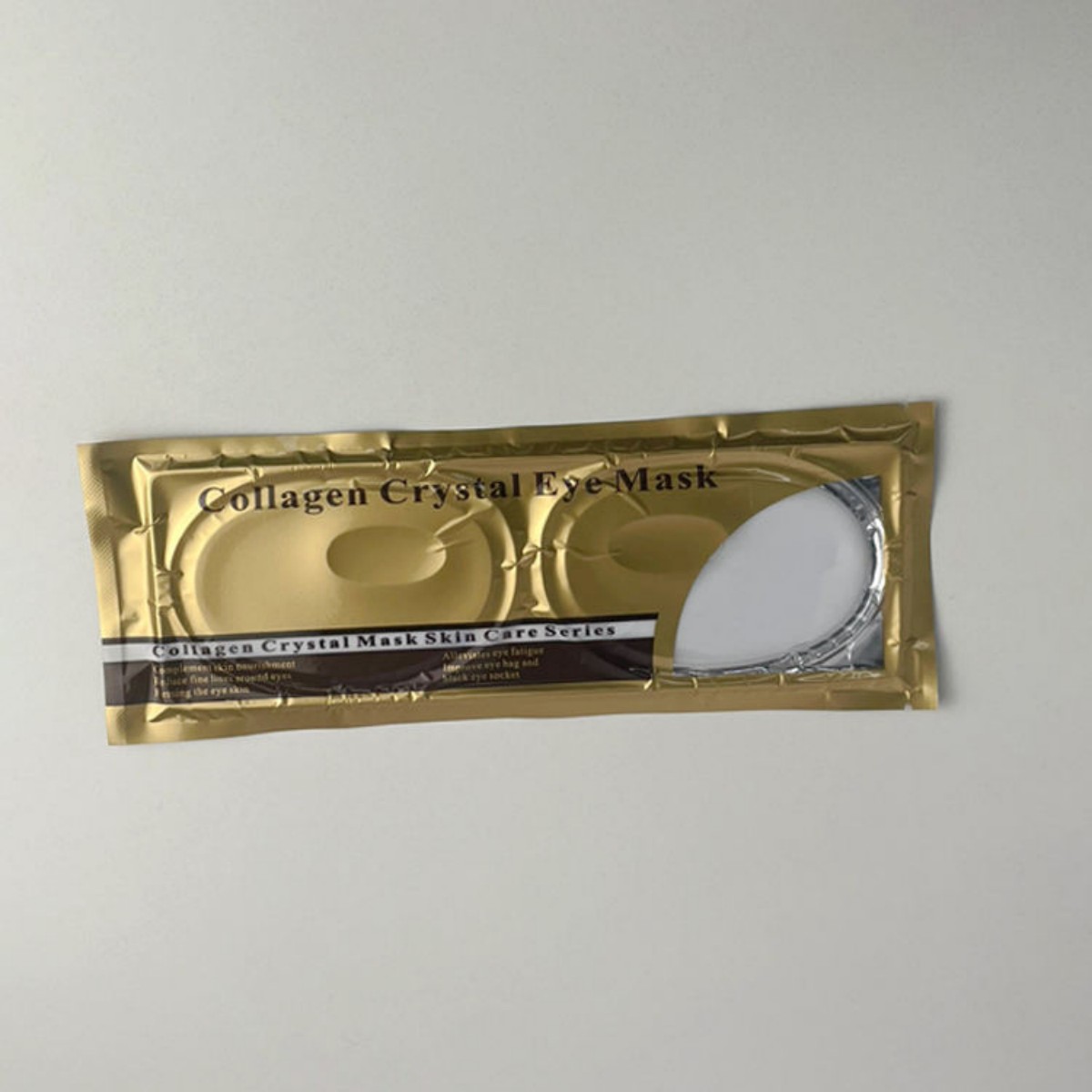 Wholesale of self-owned brand collagen eye patches to reduce dark circles and freckles. Collagen platinum eye mask ODM