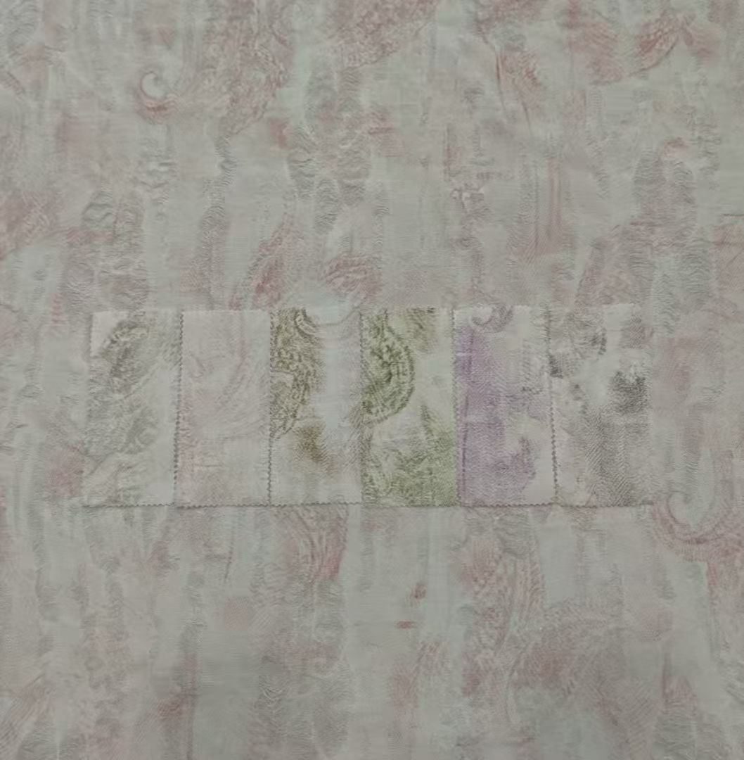 Printed and tie-dyed various types of fabrics, African fabric, pure cotton floral print, floral print fabric detail image 3