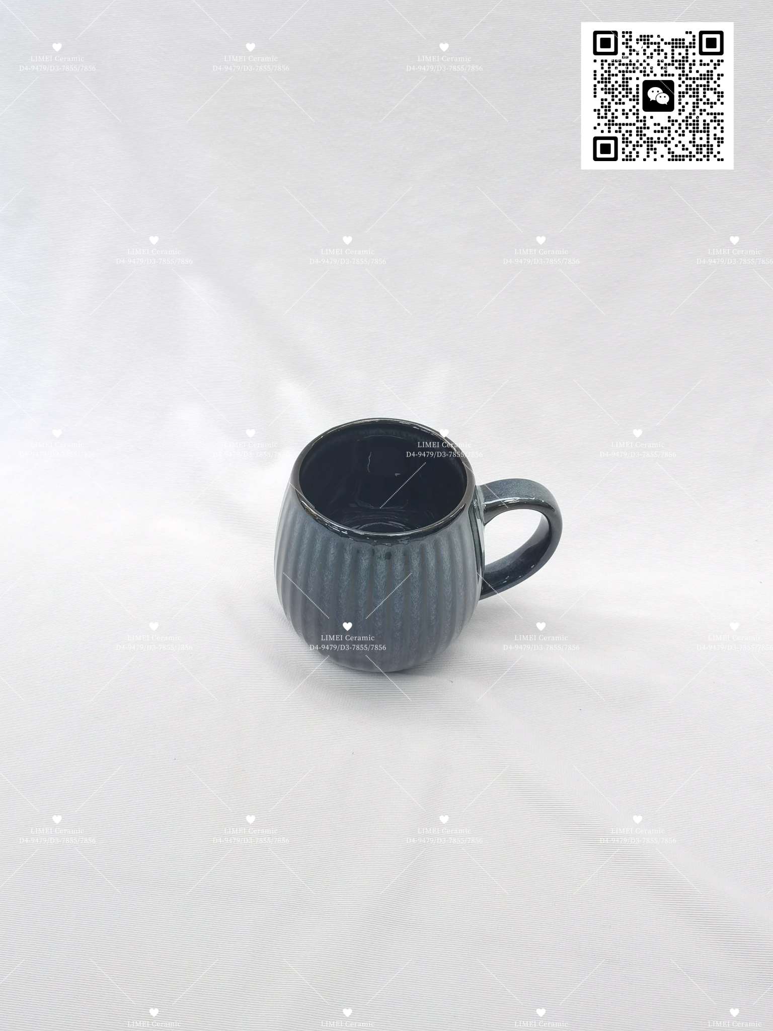 Limei Ceramics White and Black Nordic Ceramic Cups, commemorative cups, daily necessities ceramic cups, factory direct sales cups, ceramic cups, Christmas Nordic ceramic cups detail image 2