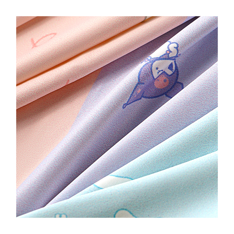 High-elastic yoga pants sportswear fabric made of polyester fiber details Picture