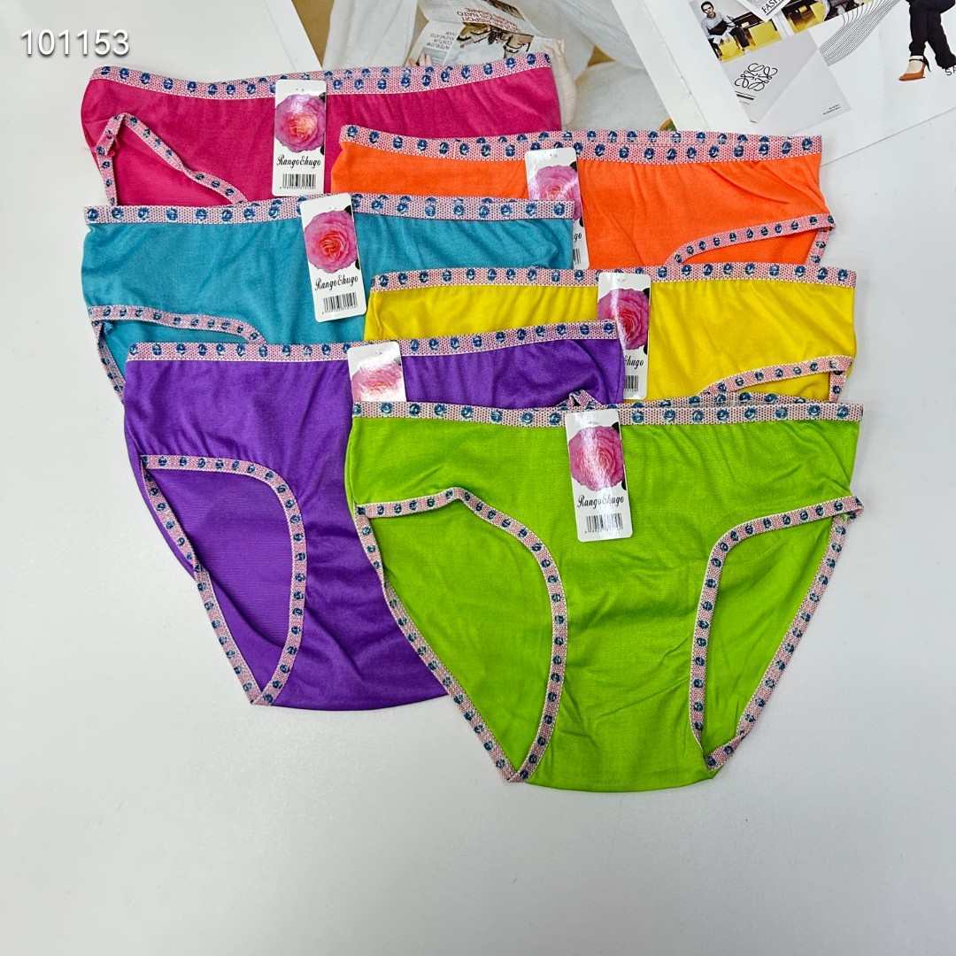 DD-551-28 #L export underwear, women's underwear, milk silk screen printed women's underwear, women's briefs, underwear, underwear are selling well in Africa, QNI Item Picture