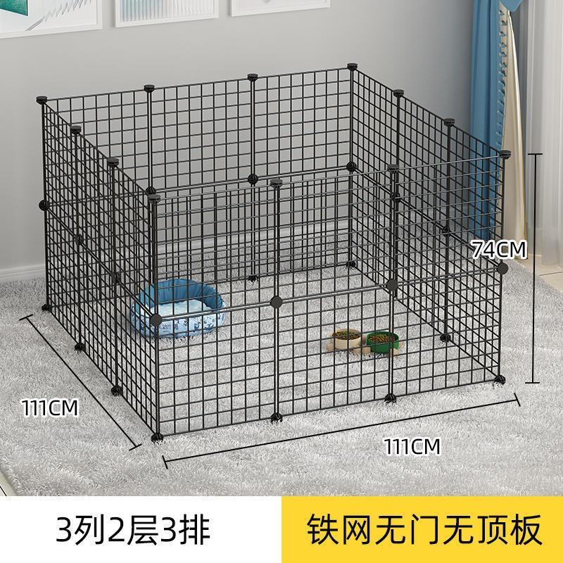 配件自由组合猫笼狗笼别墅豪华宠物笼拆装组装折叠围栏铁网片跨境细节图