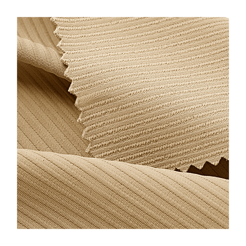 Yoga wear is made of knitted polyester fabric Specification image