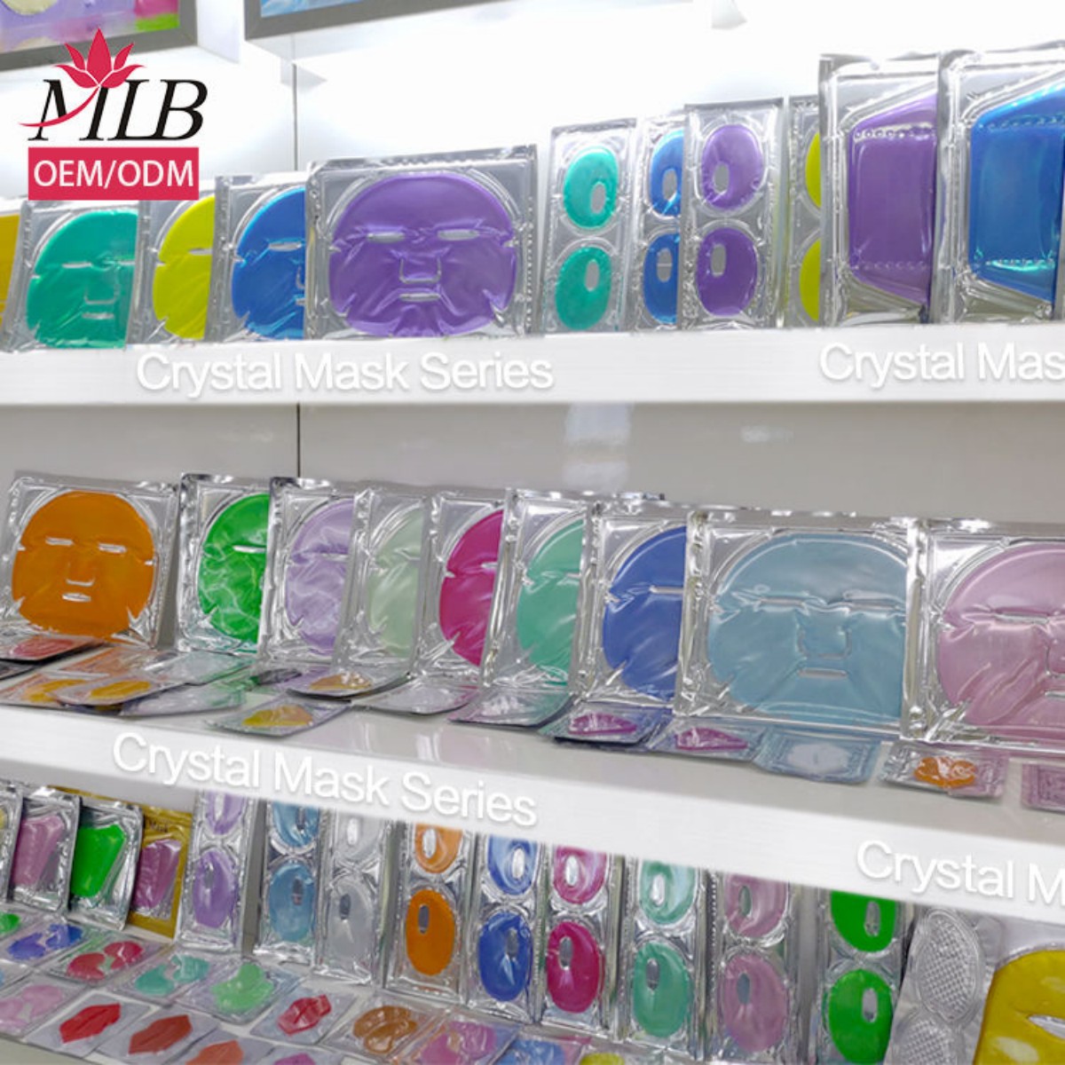 Wholesale of self-owned brand collagen eye patches to reduce dark circles and freckles. Collagen platinum eye mask ODM Specification image