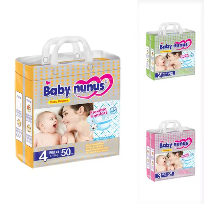 Baby nunus bebé orina no mojado permeable suave fuerte absorción cuidado de la piel fábrica venta caliente details Picture