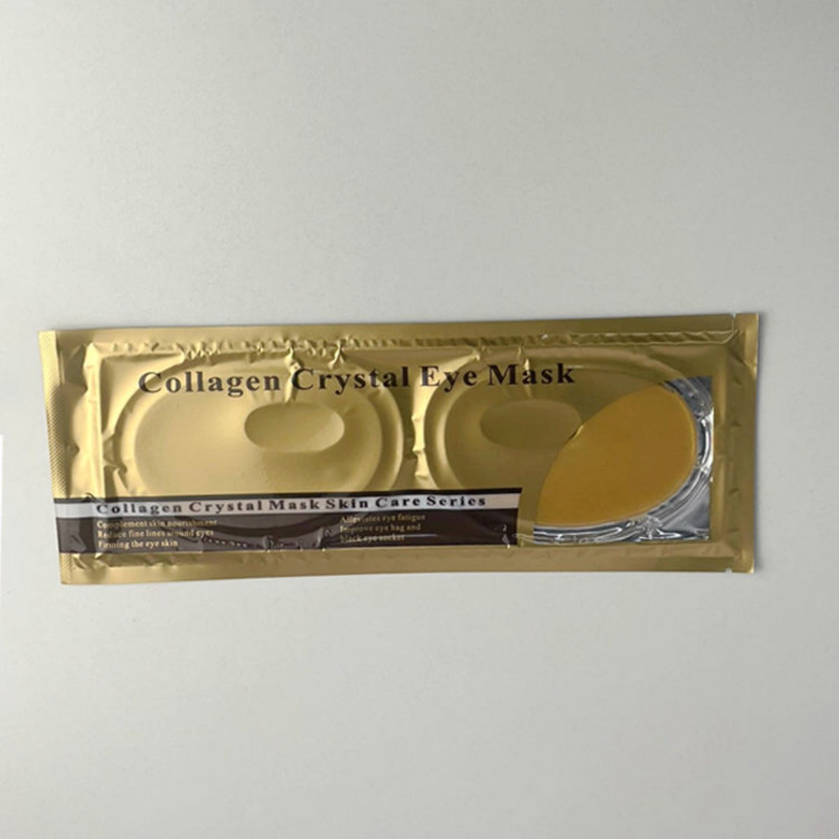 Wholesale of self-owned brand collagen eye patches to reduce dark circles and freckles. Collagen platinum eye mask ODM details Picture