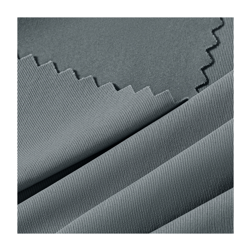 Knitted fabric, polyester fabric