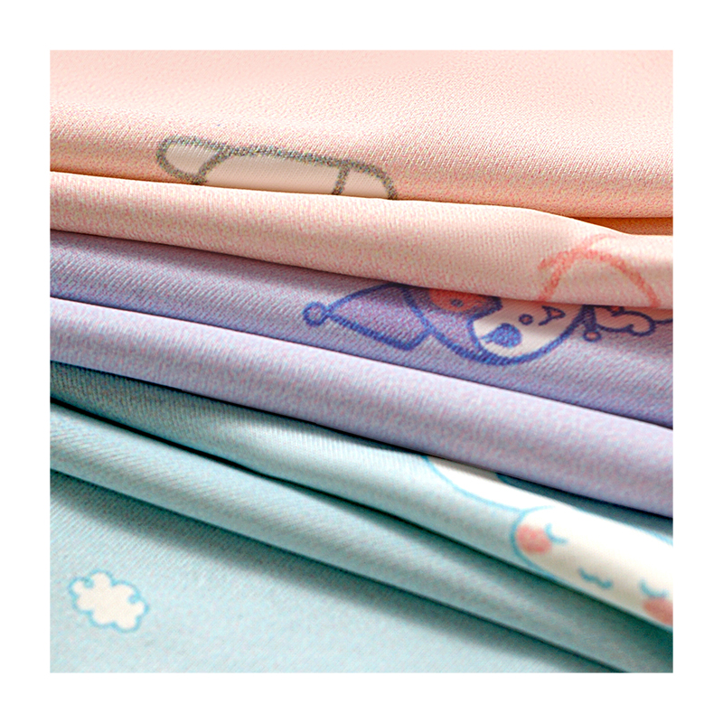 High-elastic yoga pants sportswear fabric made of polyester fiber