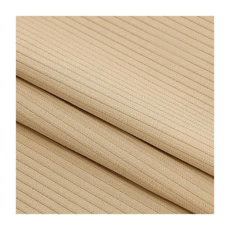 Yoga wear is made of knitted polyester fabric Item Picture