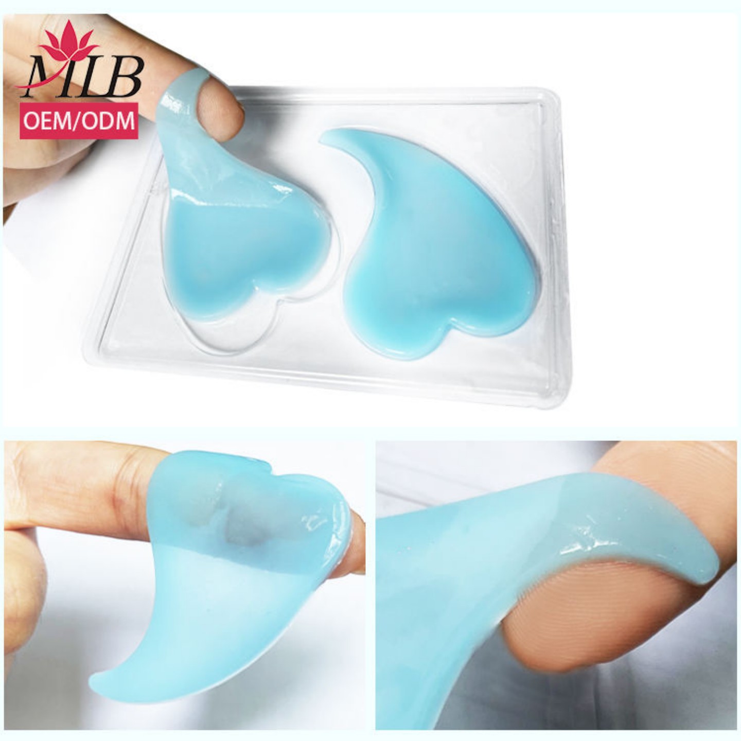 Customized skin care moisturizing hydrogel, heart-shaped crystal eye bag, fundus collagen mask, eye gel patch
