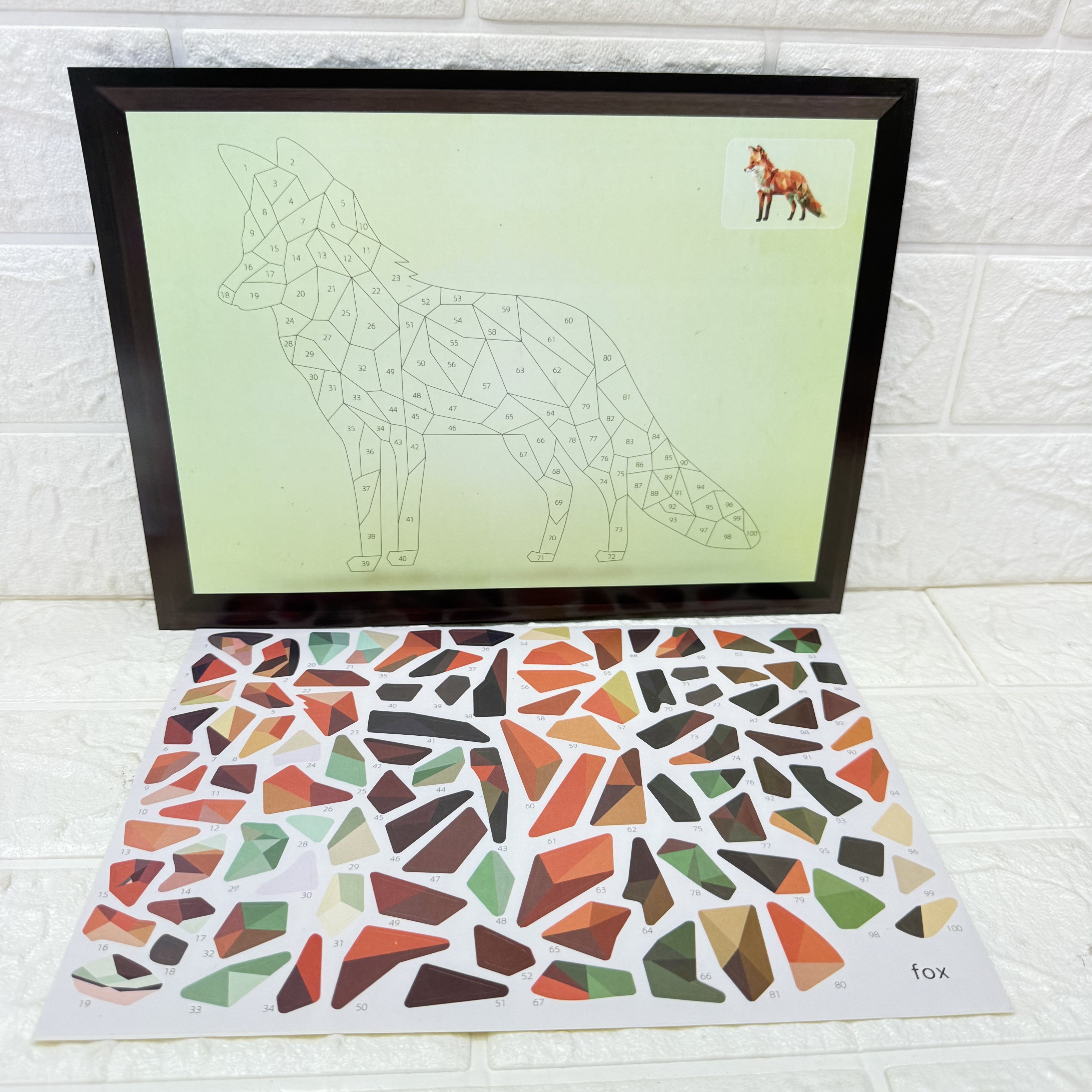 Cartoon 3D collage stickers, geometric three-dimensional collage, animal diy decorative collage, handmade diy collage pic 14
