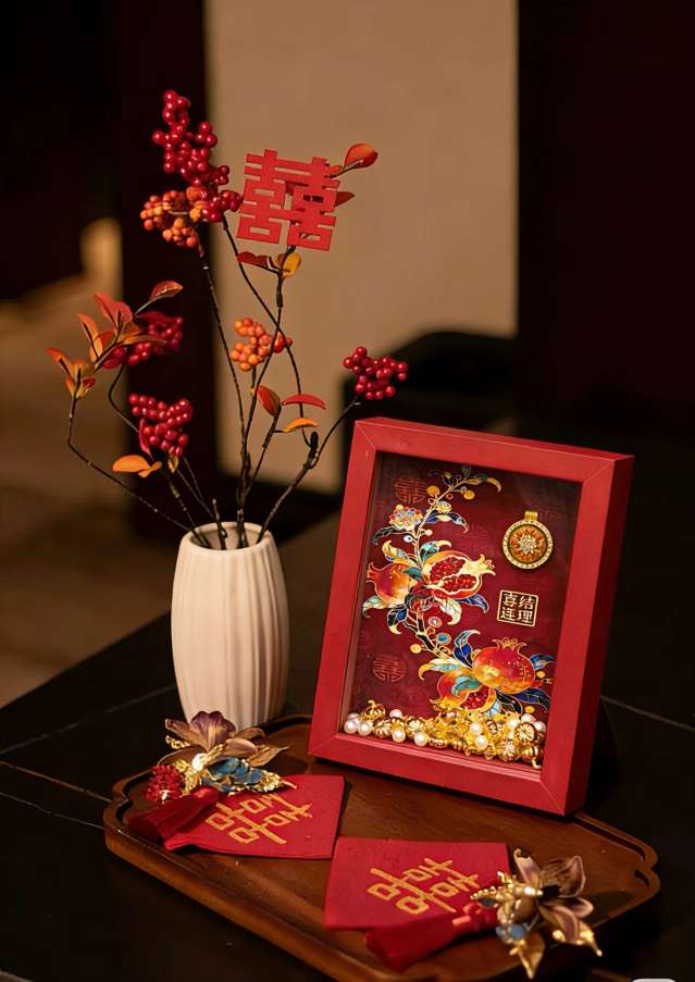 Office culture, wedding supplies, wedding car decoration supplies 6