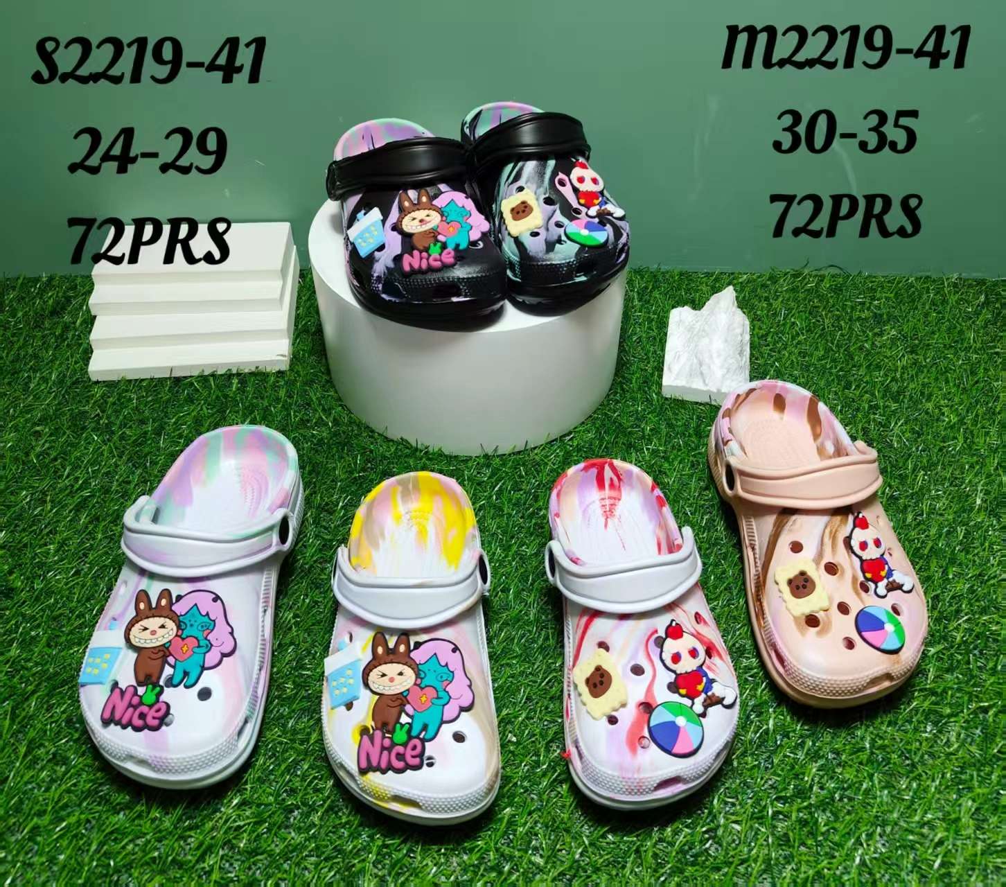 Children's sandals, cartoon shoes, flower shoes, crocs, sandals, children's shoes Application Scenario