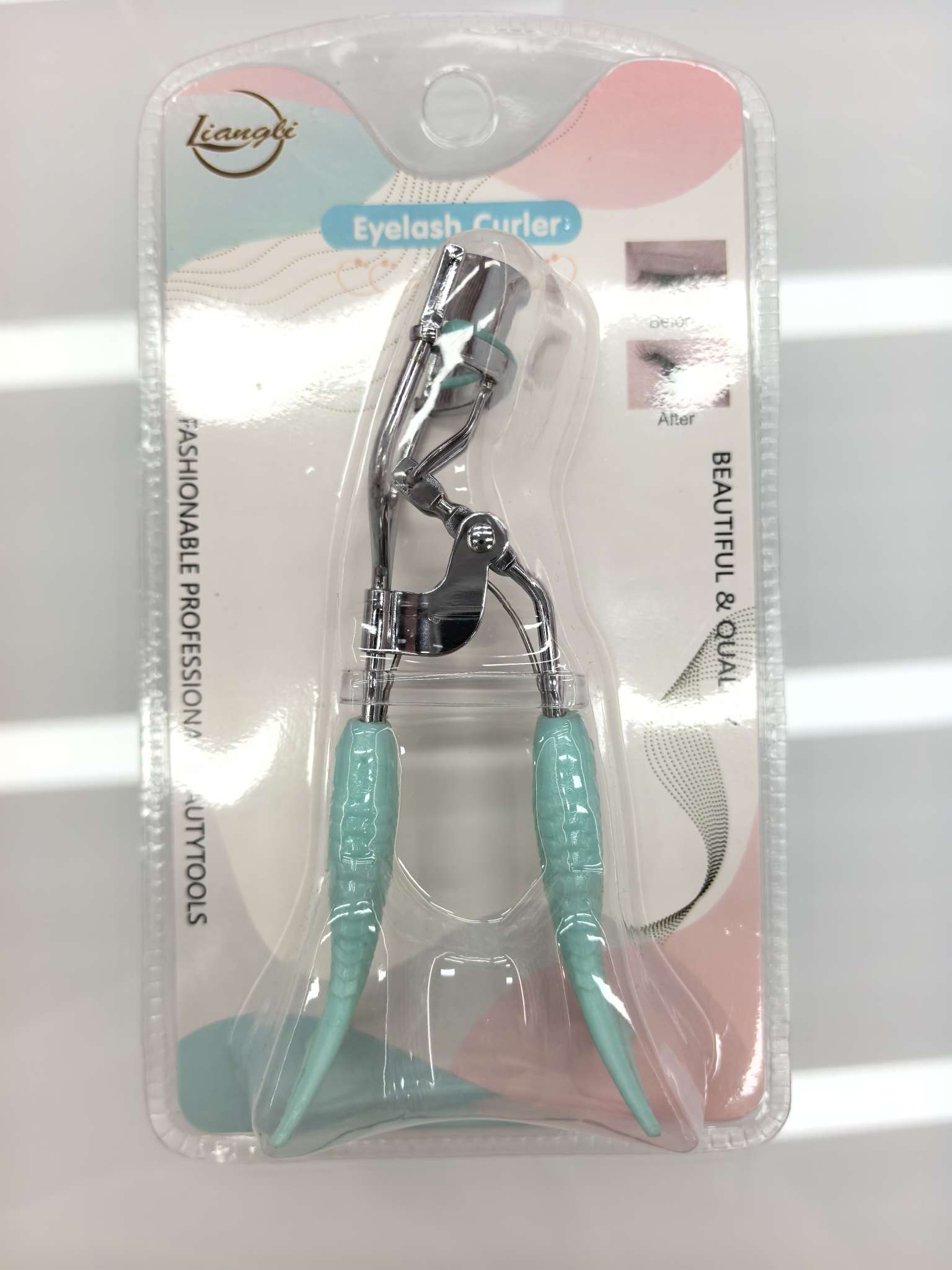 Golden eyelash curler, eyelash ironing device, eyelash beauty, skin care, makeup and beauty tools