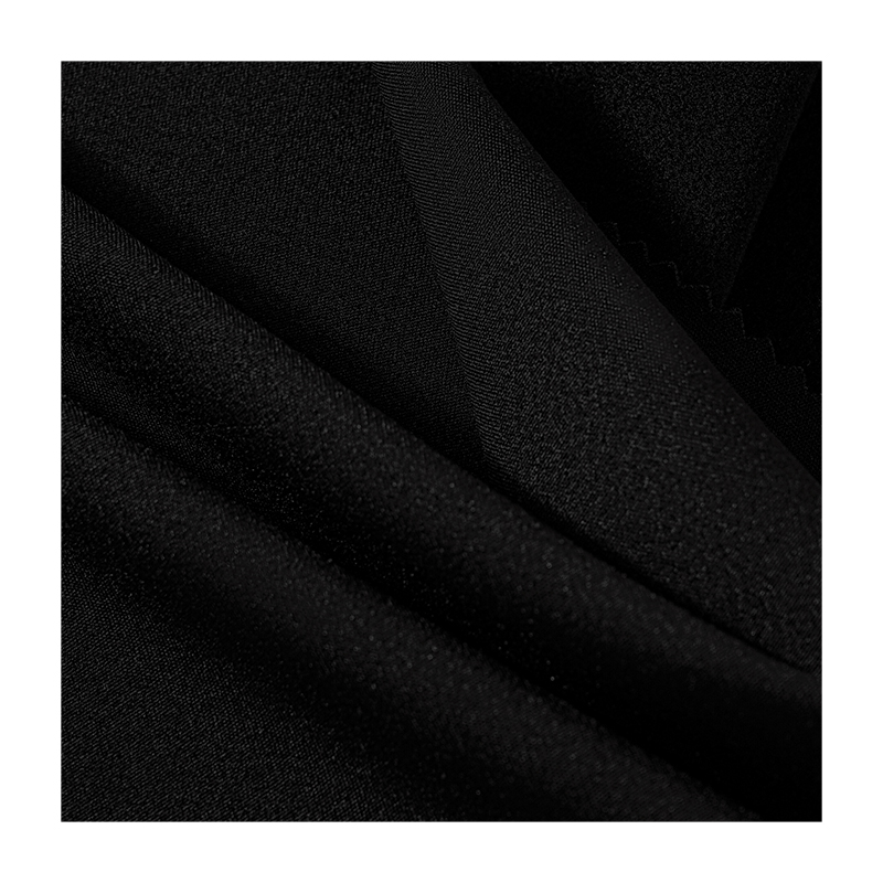 The polyester fabric is brushed on both sides details Picture