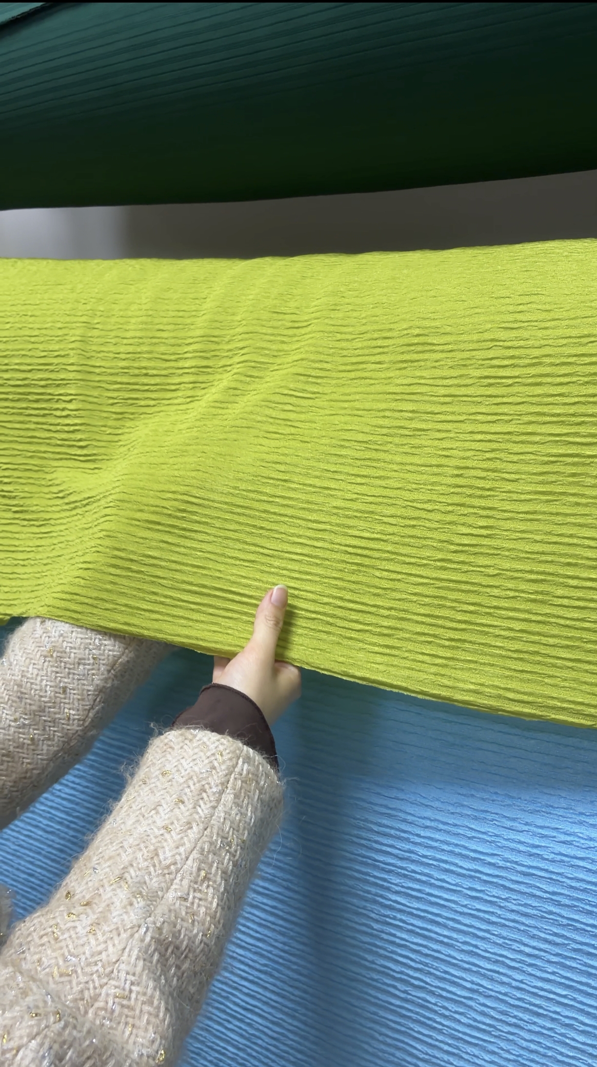 Qianqianye, horizontal striped clothes, straight striped pants, bestsellers, foreign trade, fabric