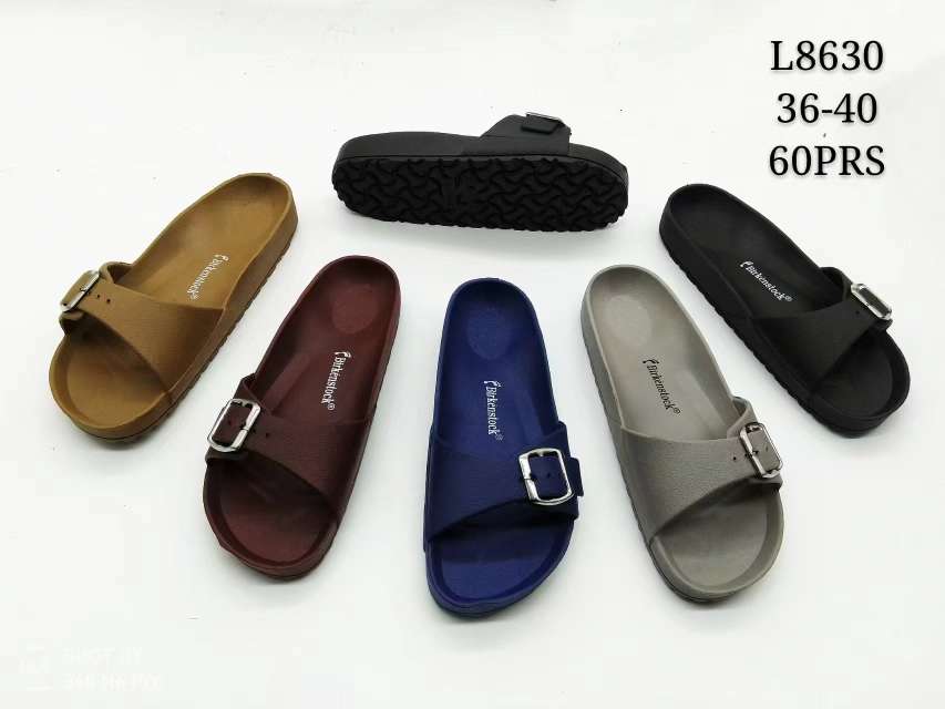 Thin-soled, cheap foreign trade women's size single-breasted casual flip-flops details Picture