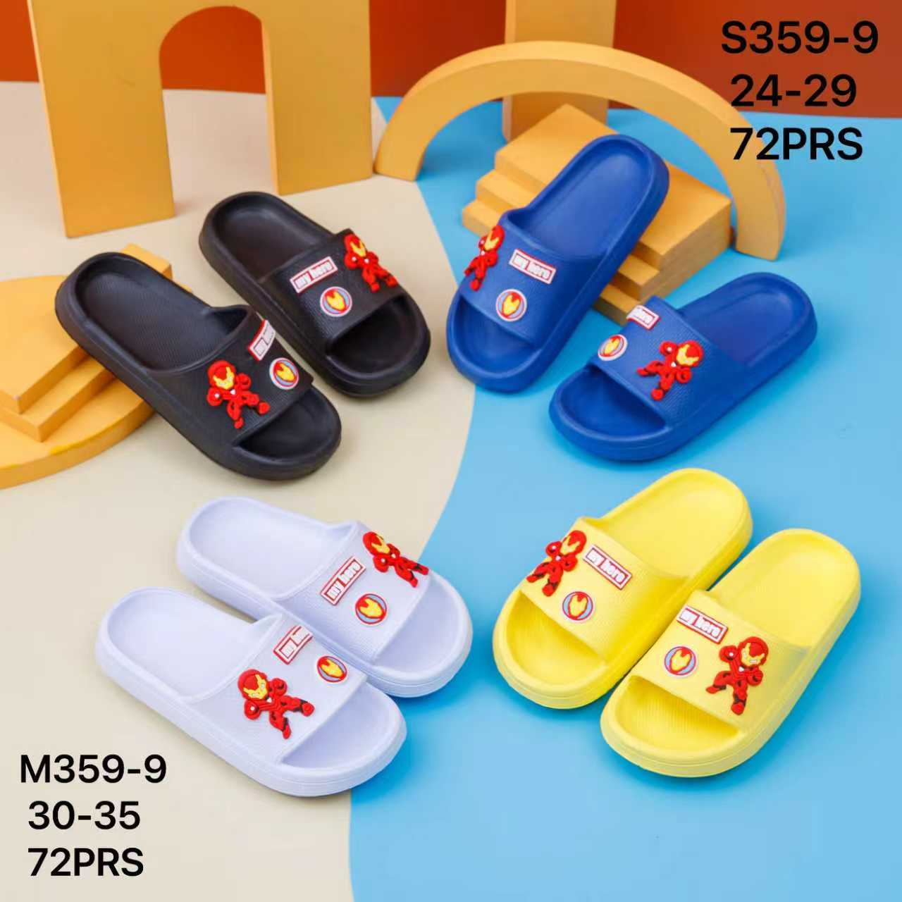 EVA injection molded a pair of flip-flops, children's flip-flops, lightweight, wear-resistant and anti-slip flip-flops, cartoon shoes, flower patterns, solid color one-word flip-flops Application Scenario