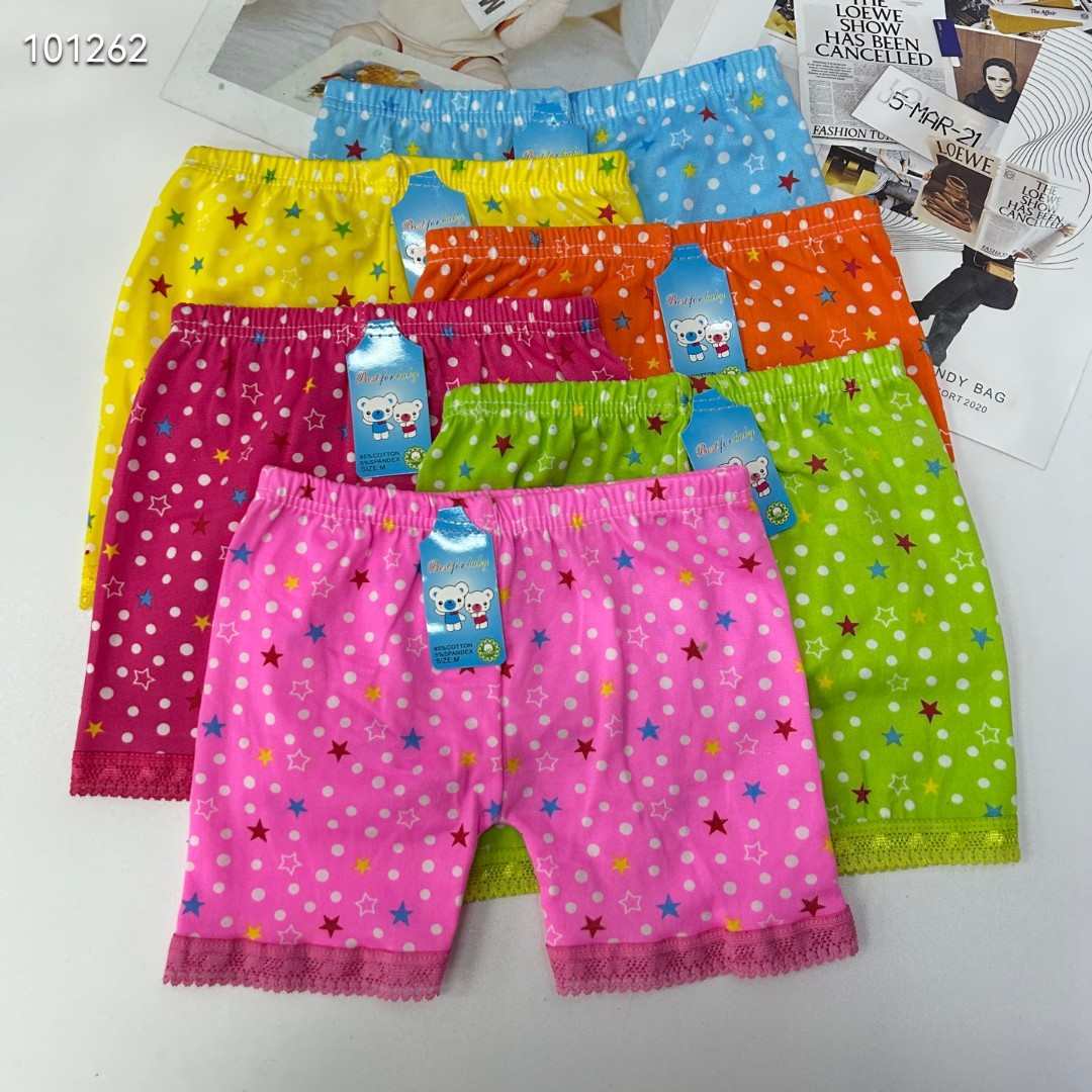 DD-8678# Children's leg Pants Printed Children's Shorts Women's leggings Primary School Children's Leggings Best-selling African children's underwear Safety Pants QNI Specification drawing