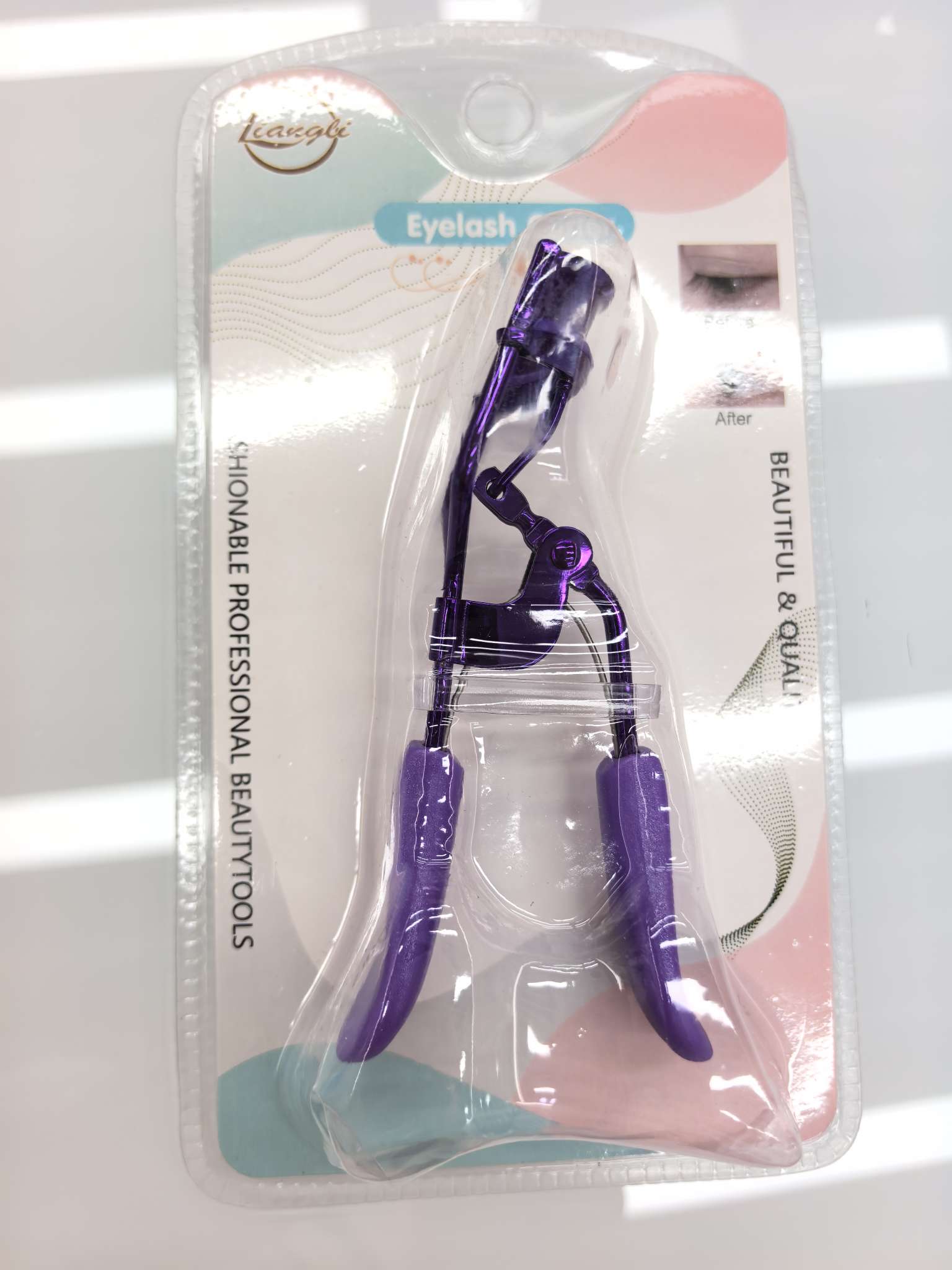 Eyelash curler, eyelash ironing device, eyelash extension display, beauty care, makeup, beauty tools, eyelash curler, beauty egg Specification image