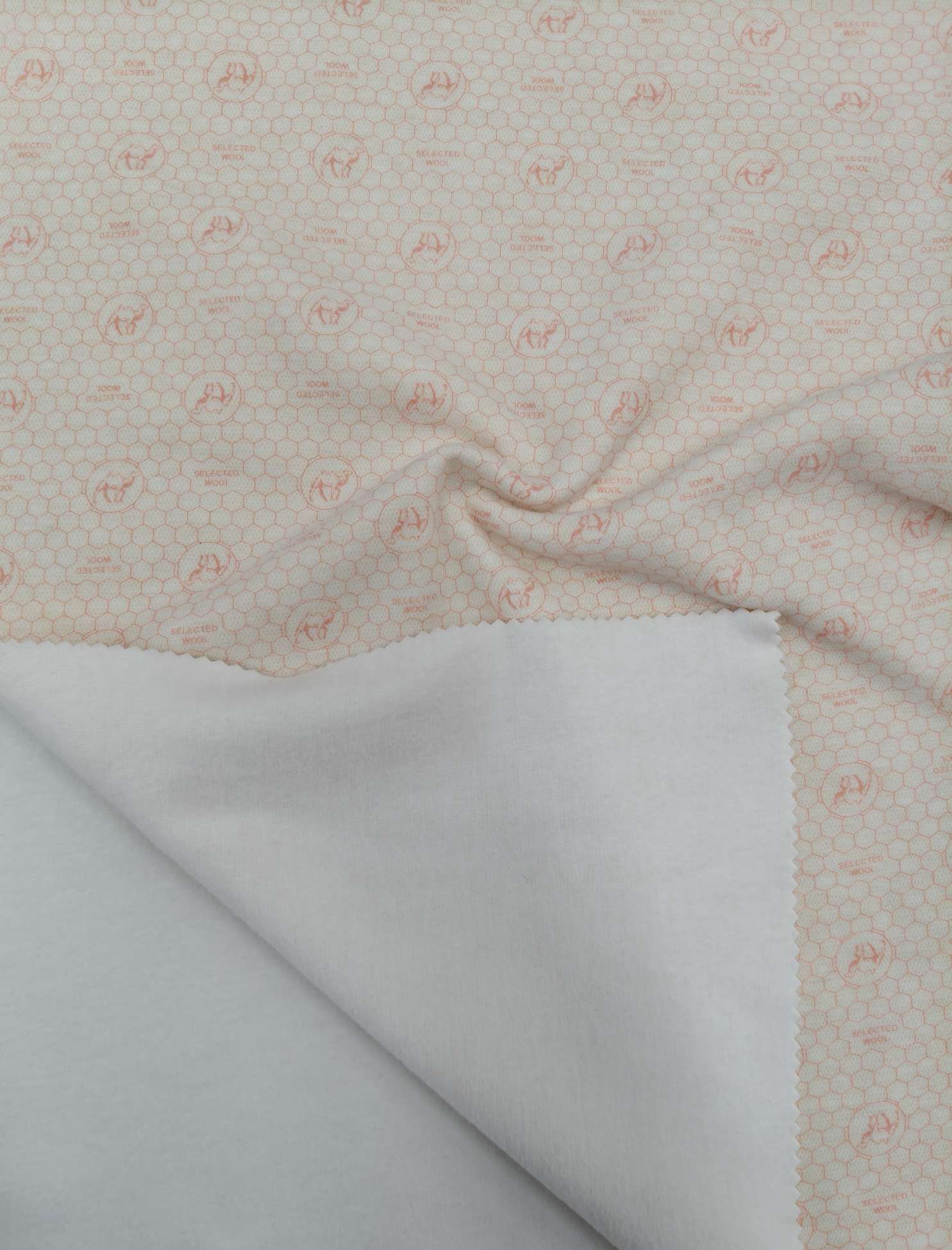 Down, silk, temperature-sensitive printed checkered velvet detail image 6