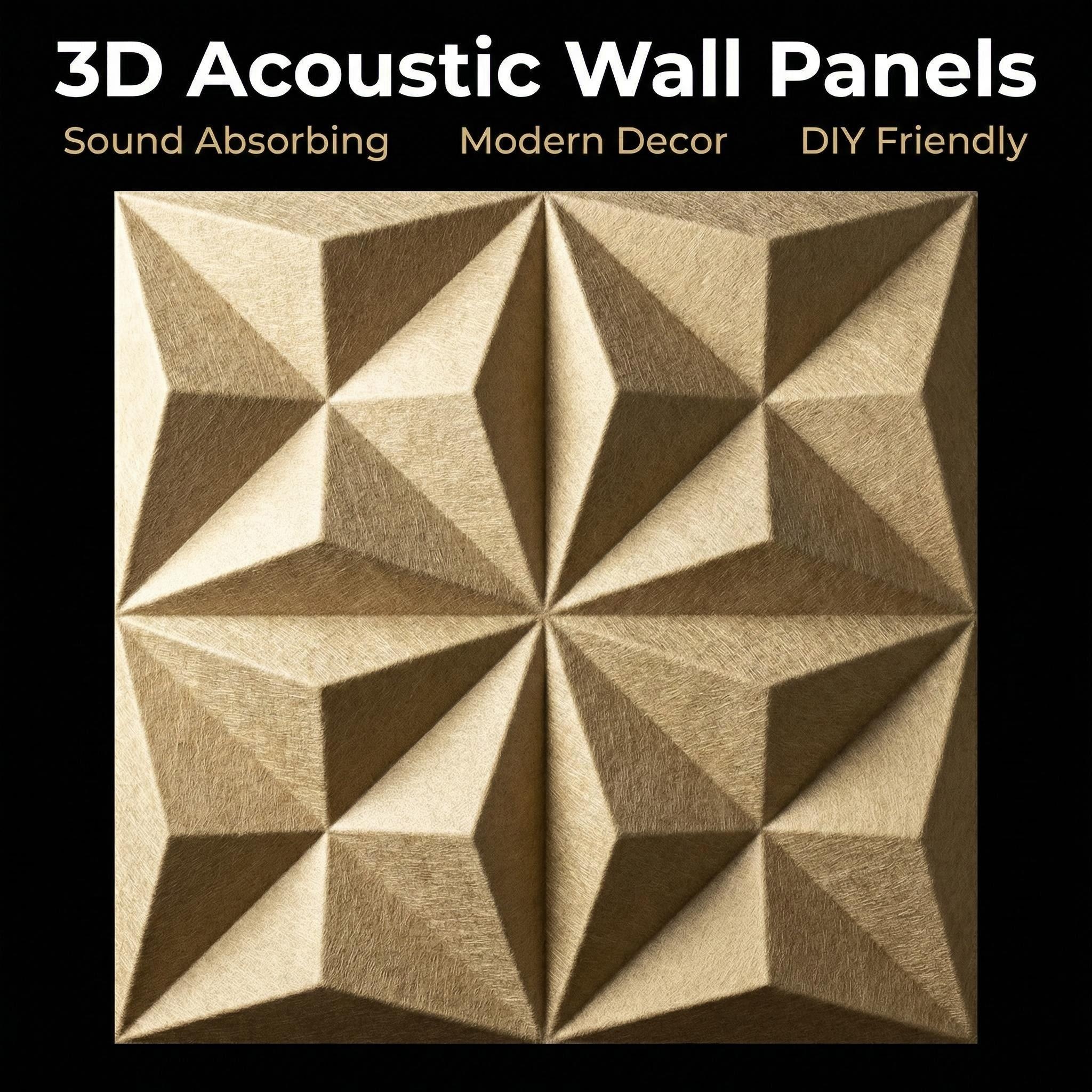 3D stereoscopic irregular design, polyester fiber sound-absorbing board, sound insulation material, decorative board, wall panel, mold opening, customizable, environmentally friendly noise-reducing acoustic panel, suitable for multiple scenarios in offices and homes pic 4