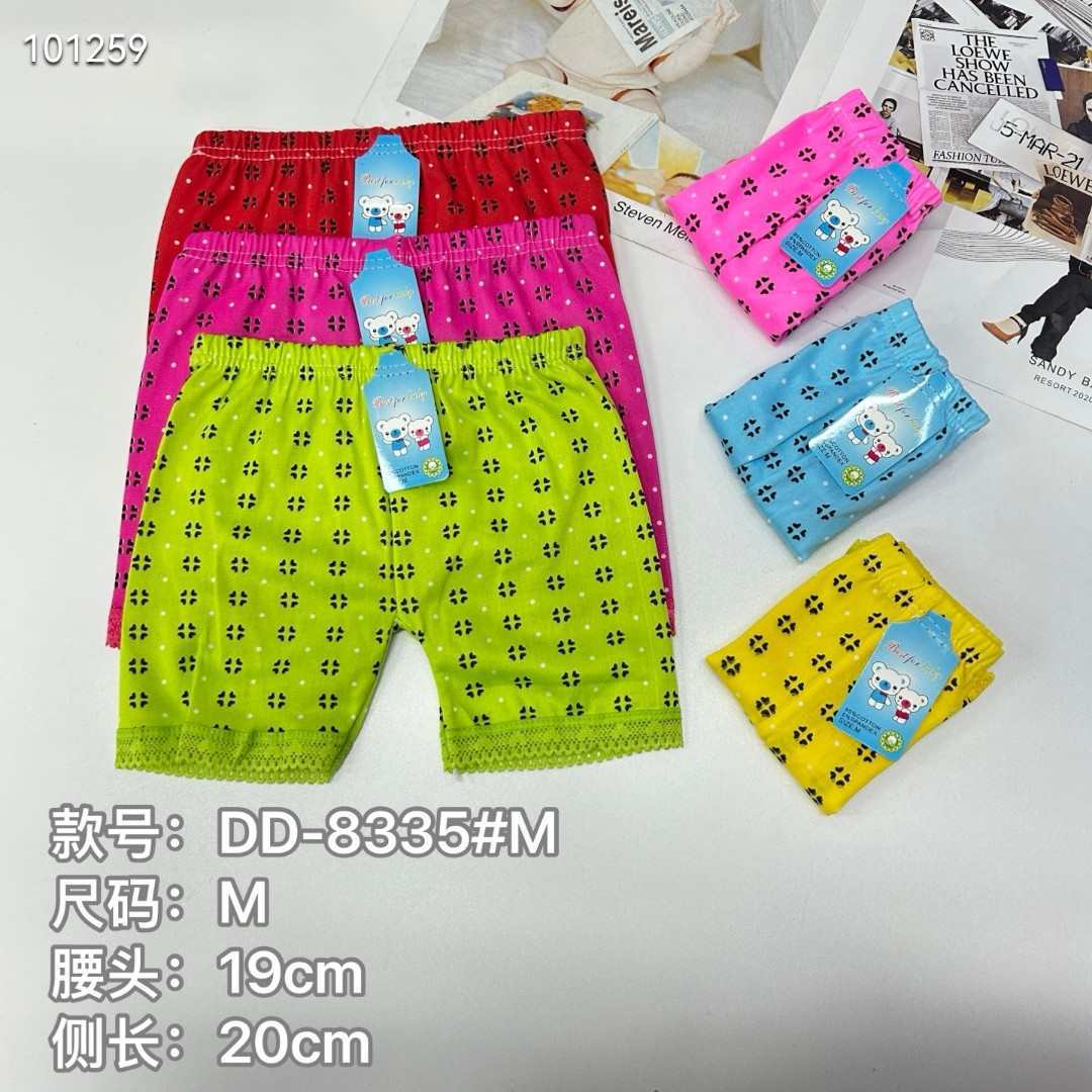 DD-8335# Children's leg Pants, printed children's shorts, Women's leggings, Primary School children's leggings, best-selling African children's underwear, Safety pants, QNI full figure