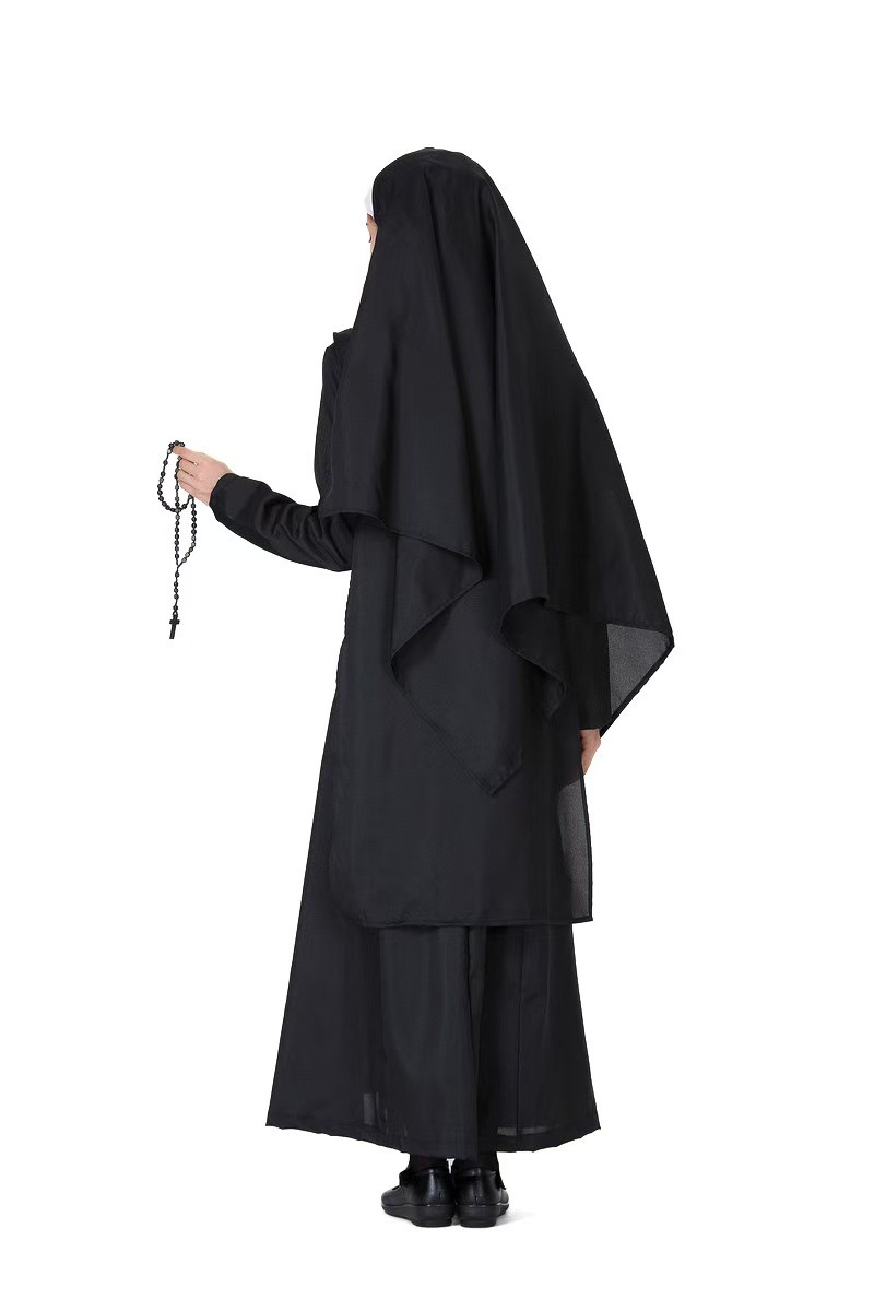 Amazon Halloween performance costumes, Virgin Mary costumes, nun costumes, priest costumes, dance performance costumes for export Item Picture