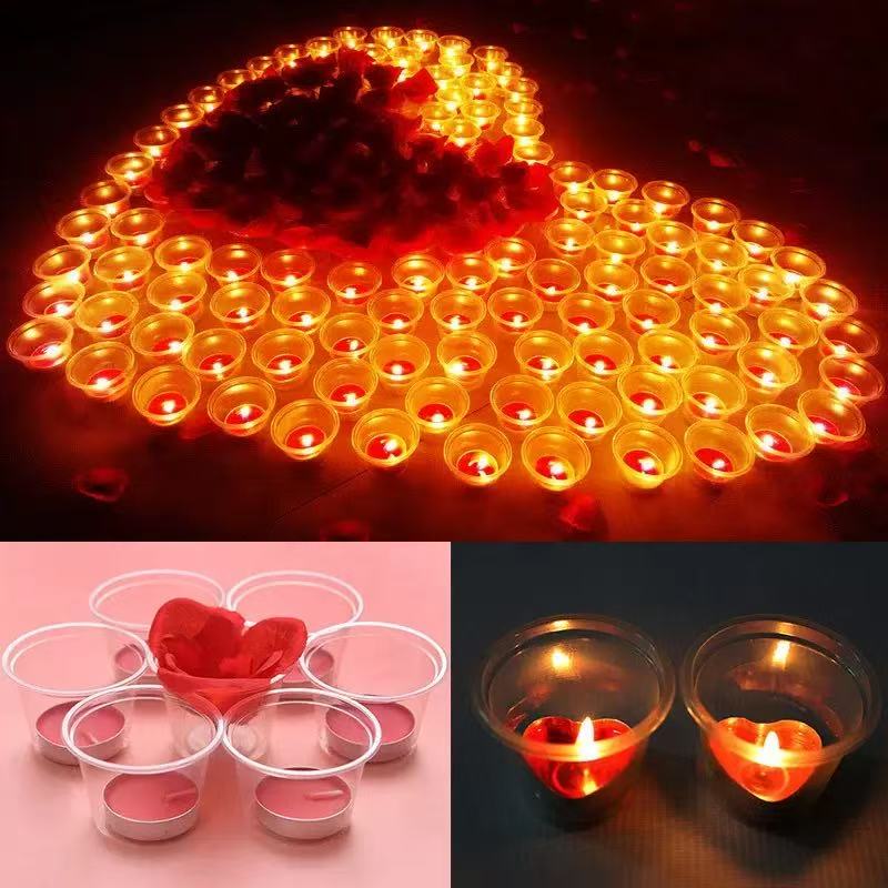 tea light 心形蜡烛生日求婚表白装饰无烟浪漫情人节茶蜡茶蜡茶蜡tea light 心形蜡烛生日求婚表白装饰无烟浪详情4