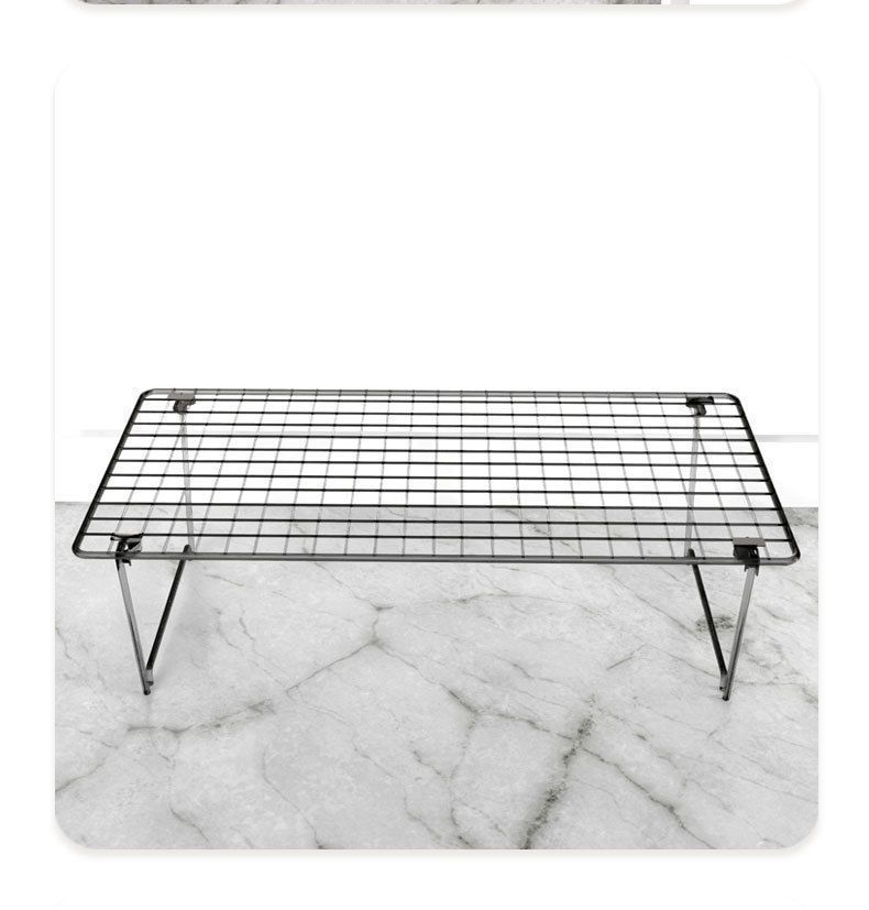 No installation required, foldable iron shoe rack, multi-layer economical simple iron rack for home door, sturdy storage shoe cabinet detail image 14