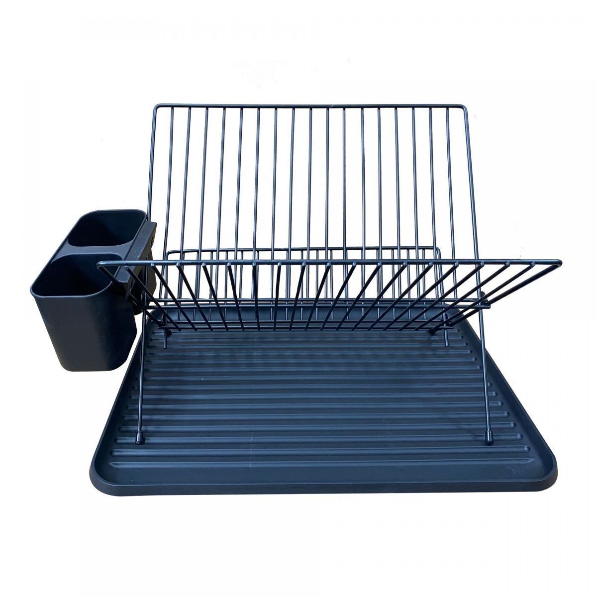 Kitchen sink, plate, sink, tabletop, chopsticks, bowls and plates, storage rack, spoon, multi-functional counter, draining basket, multi-layer black and white detail image 8