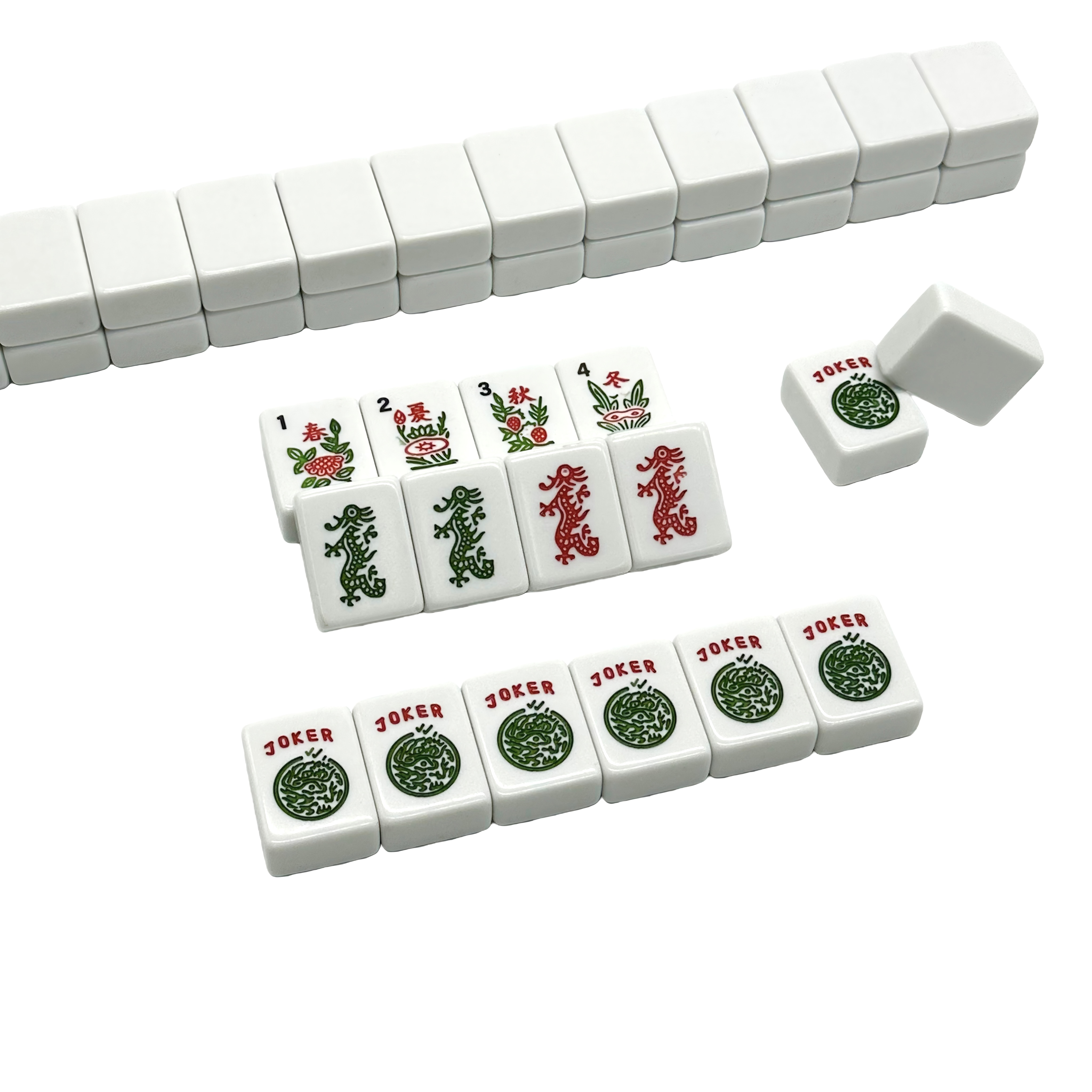 166 American mahjong tiles made of melamine material from the original factory support customization. Comfortable to the touch, durable, timely delivery, and export of high-quality products details Picture