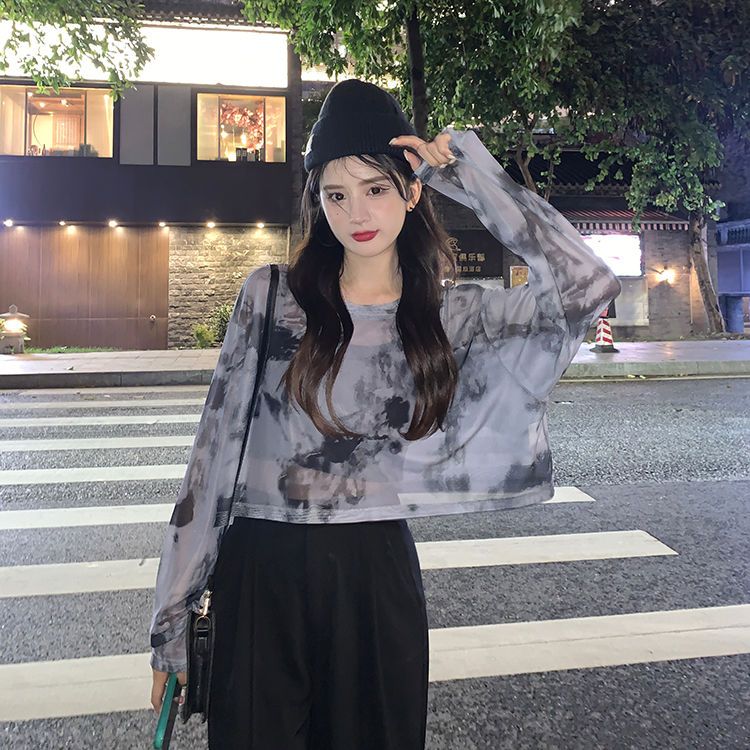 网布印花网布扎染韩国网印花，韩国网扎染，美国网印花，美国网扎染砖块往印花砖块往扎染防晒衣空调衣空调罩防晒口罩防晒袖防晒套详情图17