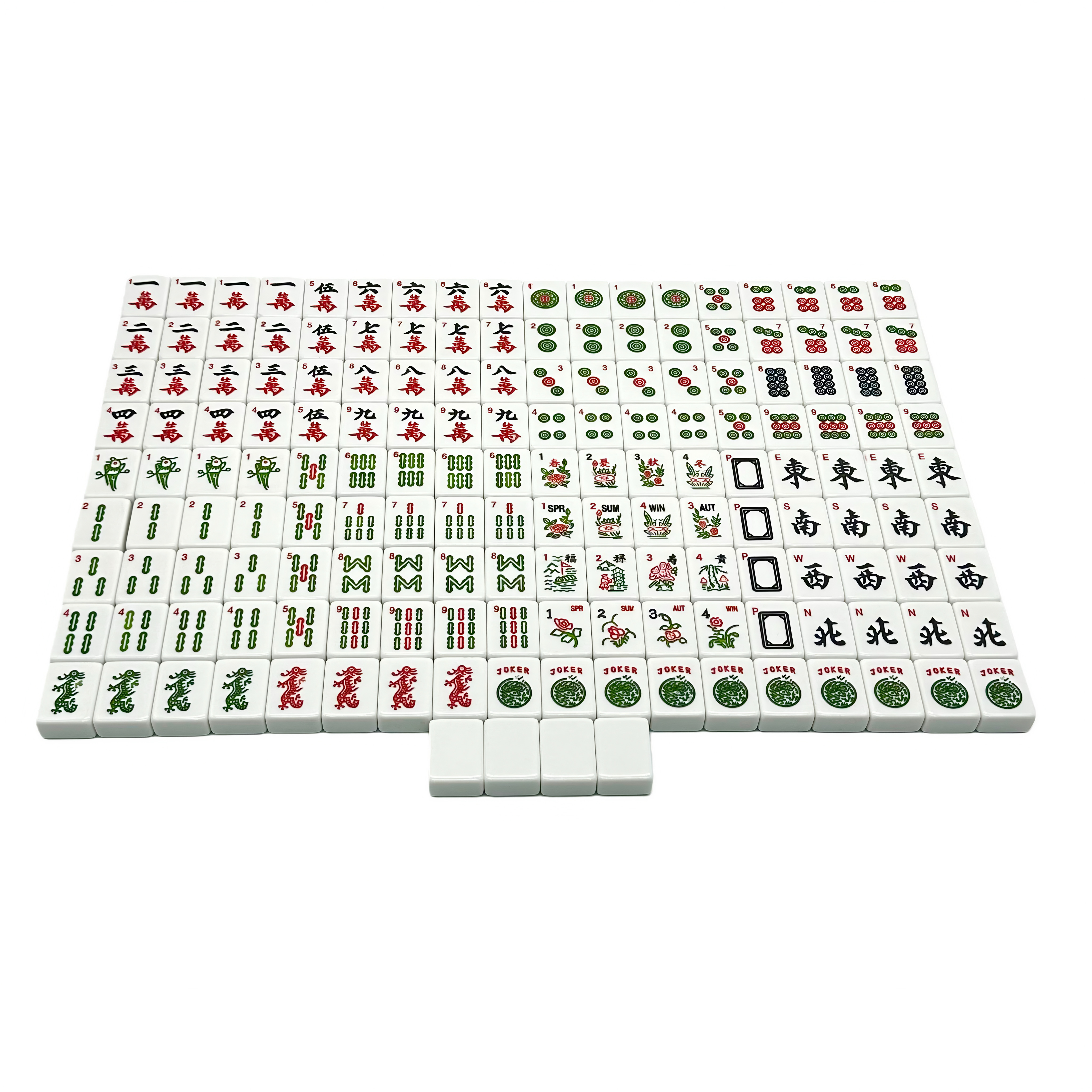 166 American mahjong tiles made of melamine material from the original factory support customization. Comfortable to the touch, durable, timely delivery, and export of high-quality products