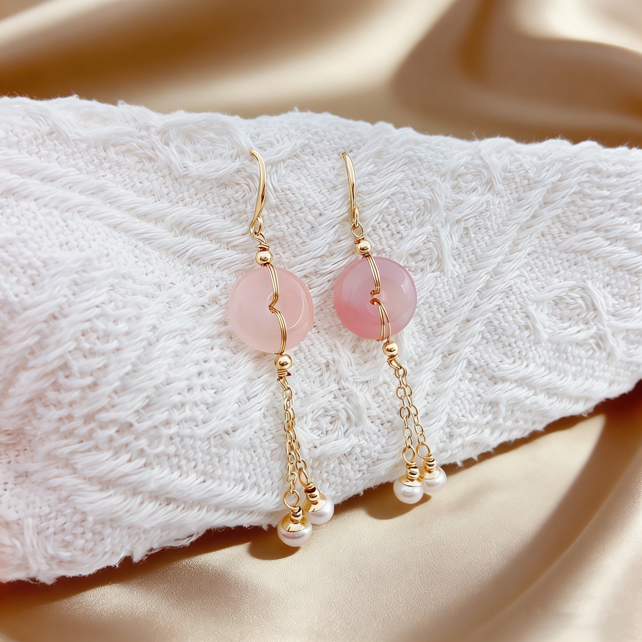 Long and elegant agate earrings, ear strings, silver stud earrings, women's fashionable earrings, women's accessories, women's fashion Item Picture