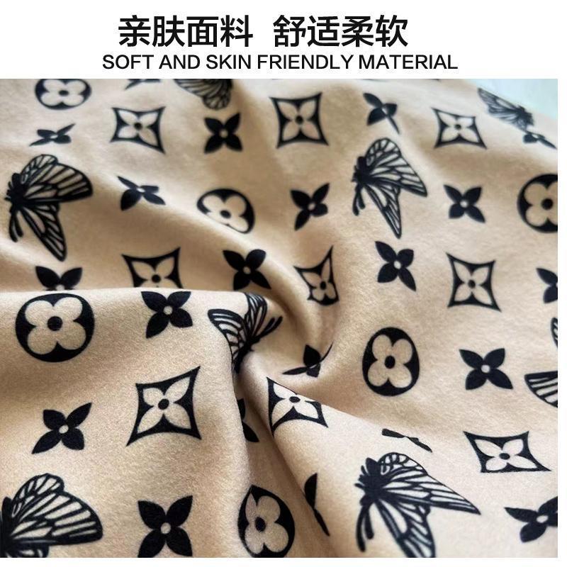 德绒保暖。德绒印花。阳离子印花，抗菌7a。七秒保暖。吸湿排汗。各种香味。茉莉花香。玫瑰花香，薄荷香。面料格力特磨毛布详情图3