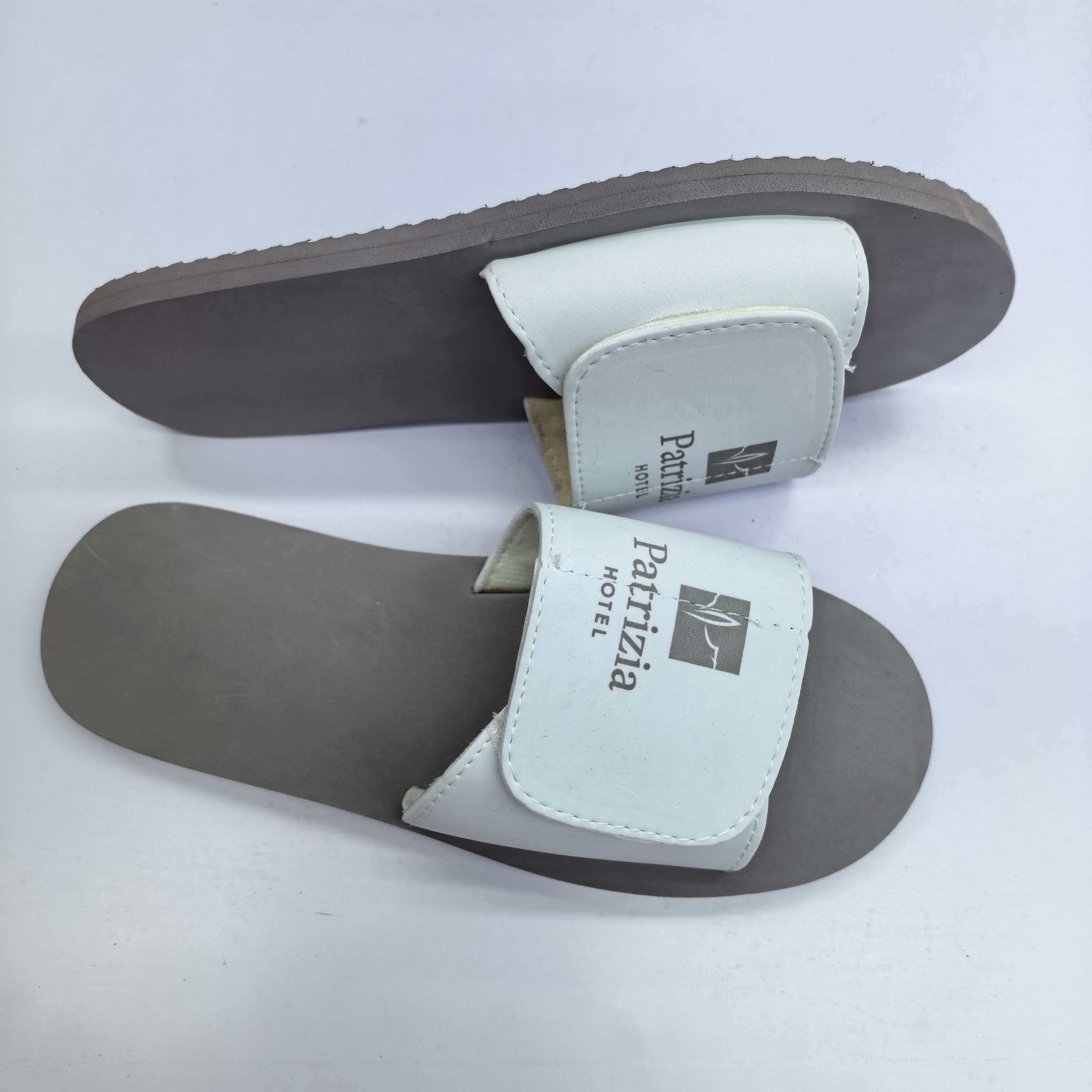 We can purchase high-quality, comfortable and anti-slip hotel slippers with Velcro soles detail image 2