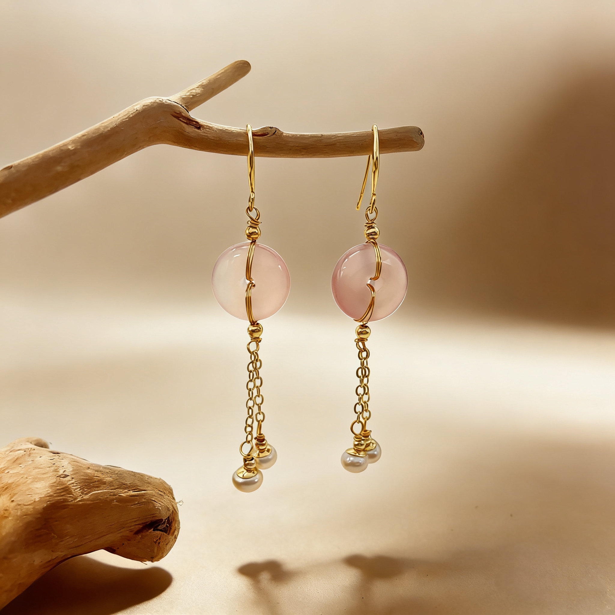Long and elegant agate earrings, ear strings, silver stud earrings, women's fashionable earrings, women's accessories, women's fashion Application Scenario