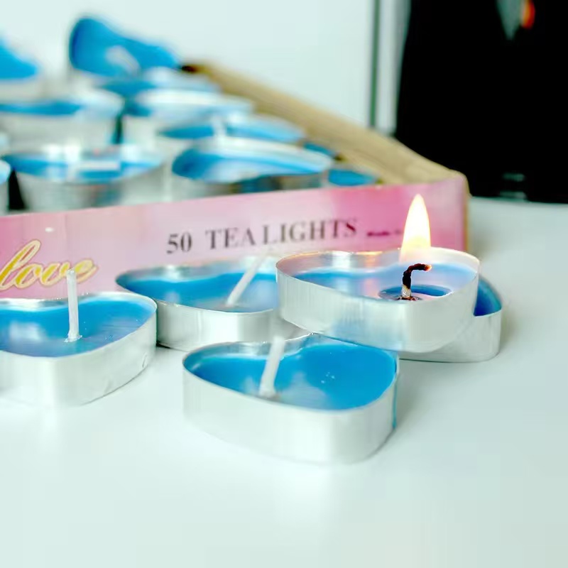 tea light 心形蜡烛生日求婚表白装饰无烟浪漫情人节茶蜡茶蜡茶蜡tea light 心形蜡烛生日求婚表白装饰无烟浪详情5