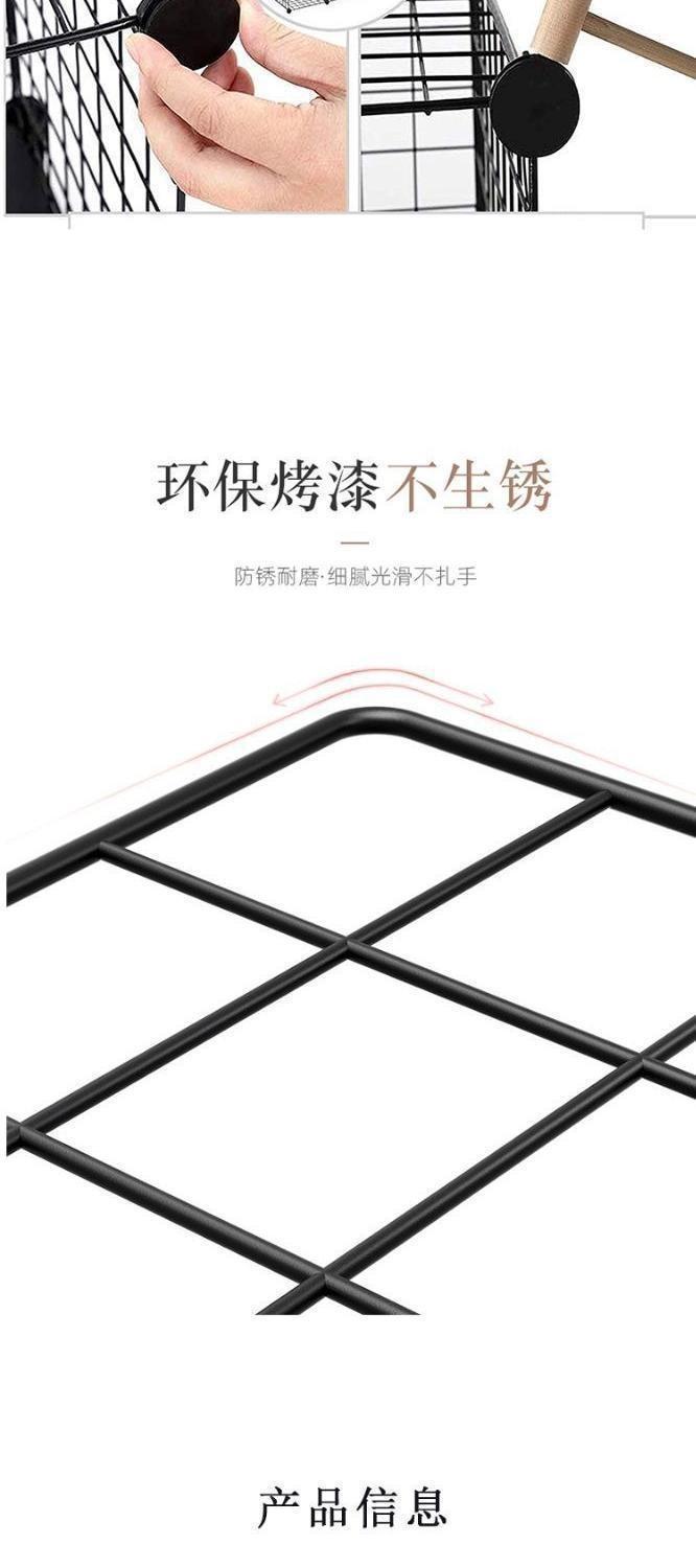 简约落地铁艺架子房间整理简洁铁网收纳架儿童储物简易置物架批发详情图7