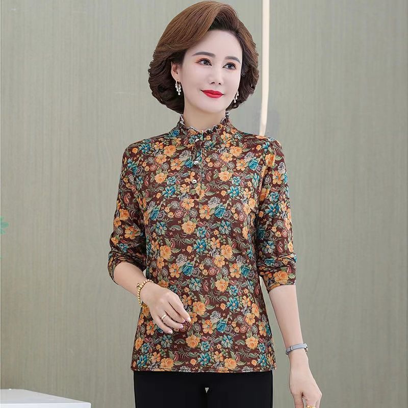 German velvet printed woolen print. High-elastic woolen fabric print. Cationic printed thermal insulation suit. 7a antibacterial. Heat up in 7 seconds, absorb moisture and sweat. The fragrance of roses and jasmine. The fragrance of peonies and osmanthus flowers detail image 7