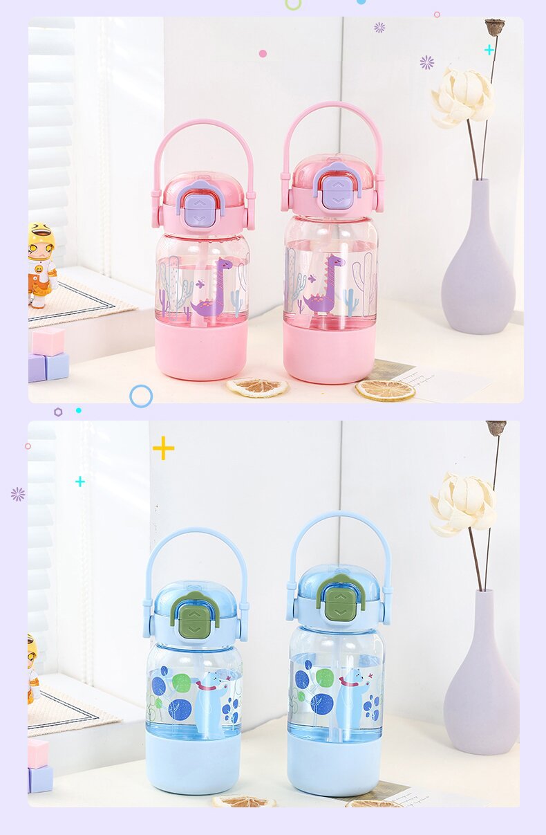 The new X152-2049 children's straw cup is a multi-functional, portable, cute and heat-resistant space cup for summer detail image 7