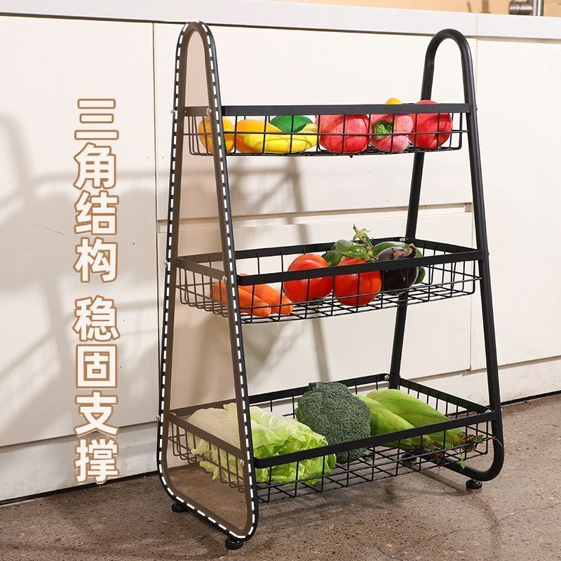 厨房置物架实物图