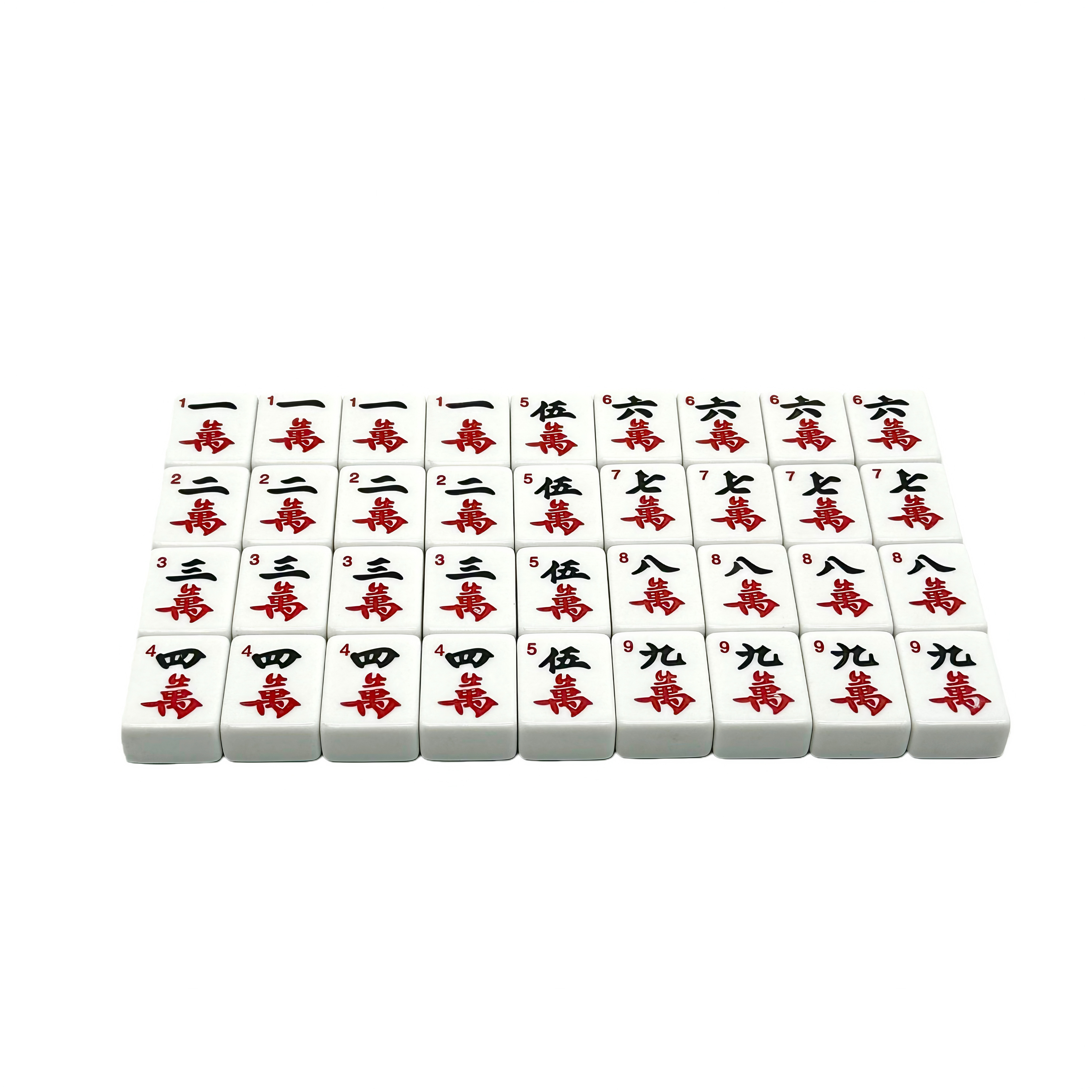 166 American mahjong tiles made of melamine material from the original factory support customization. Comfortable to the touch, durable, timely delivery, and export of high-quality products Item Picture