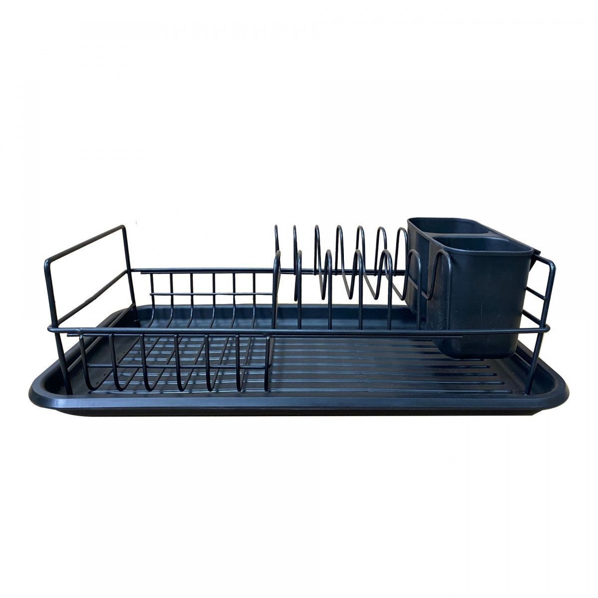 Kitchen sink, plate, sink, tabletop, chopsticks, bowls and plates, storage rack, spoon, multi-functional counter, draining basket, multi-layer black and white
