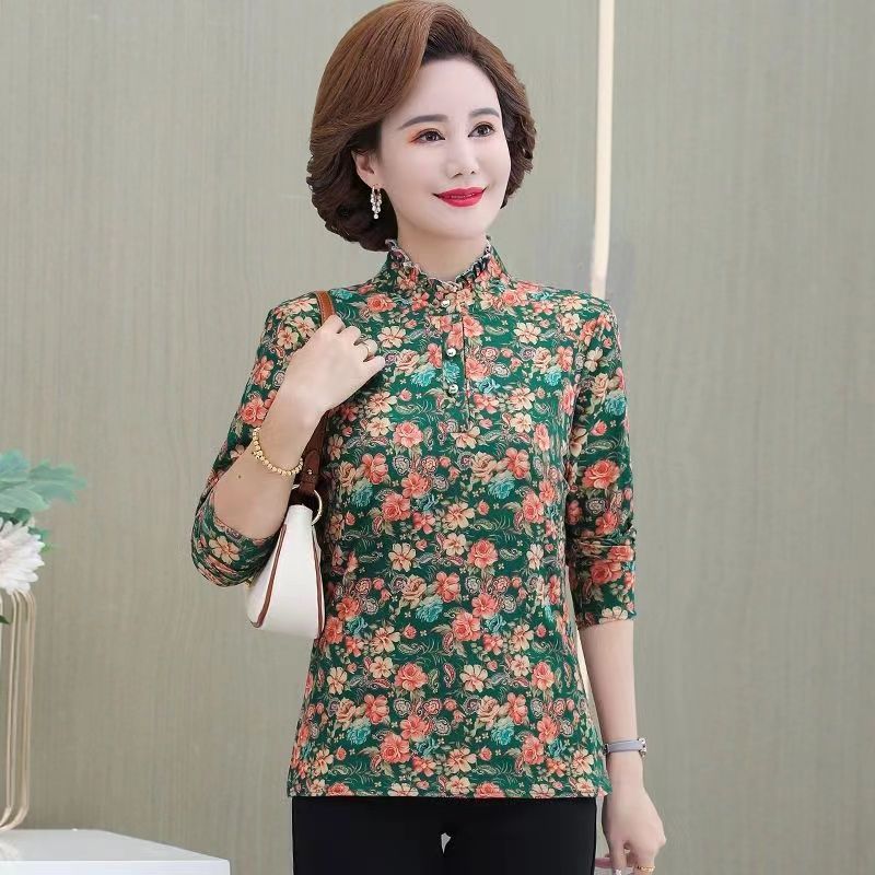 German velvet printed woolen print. High-elastic woolen fabric print. Cationic printed thermal insulation suit. 7a antibacterial. Heat up in 7 seconds, absorb moisture and sweat. The fragrance of roses and jasmine. The fragrance of peonies and osmanthus flowers detail image 6