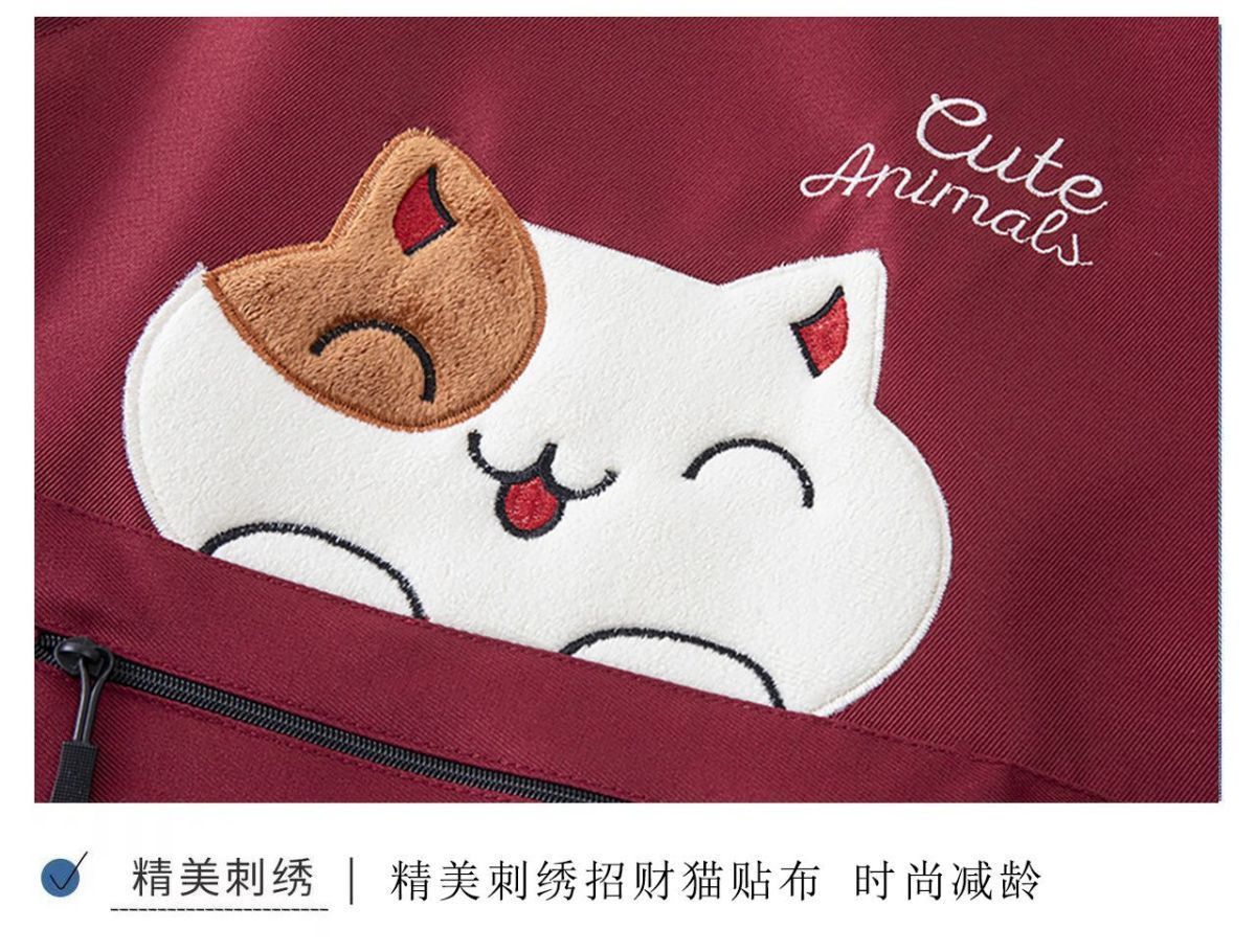 New custom-made aprons for kitchen use, waterproof and stain-resistant for cooking, cute oil-resistant waists, work clothes for baking, fashionable for work, and printed characters pic 12